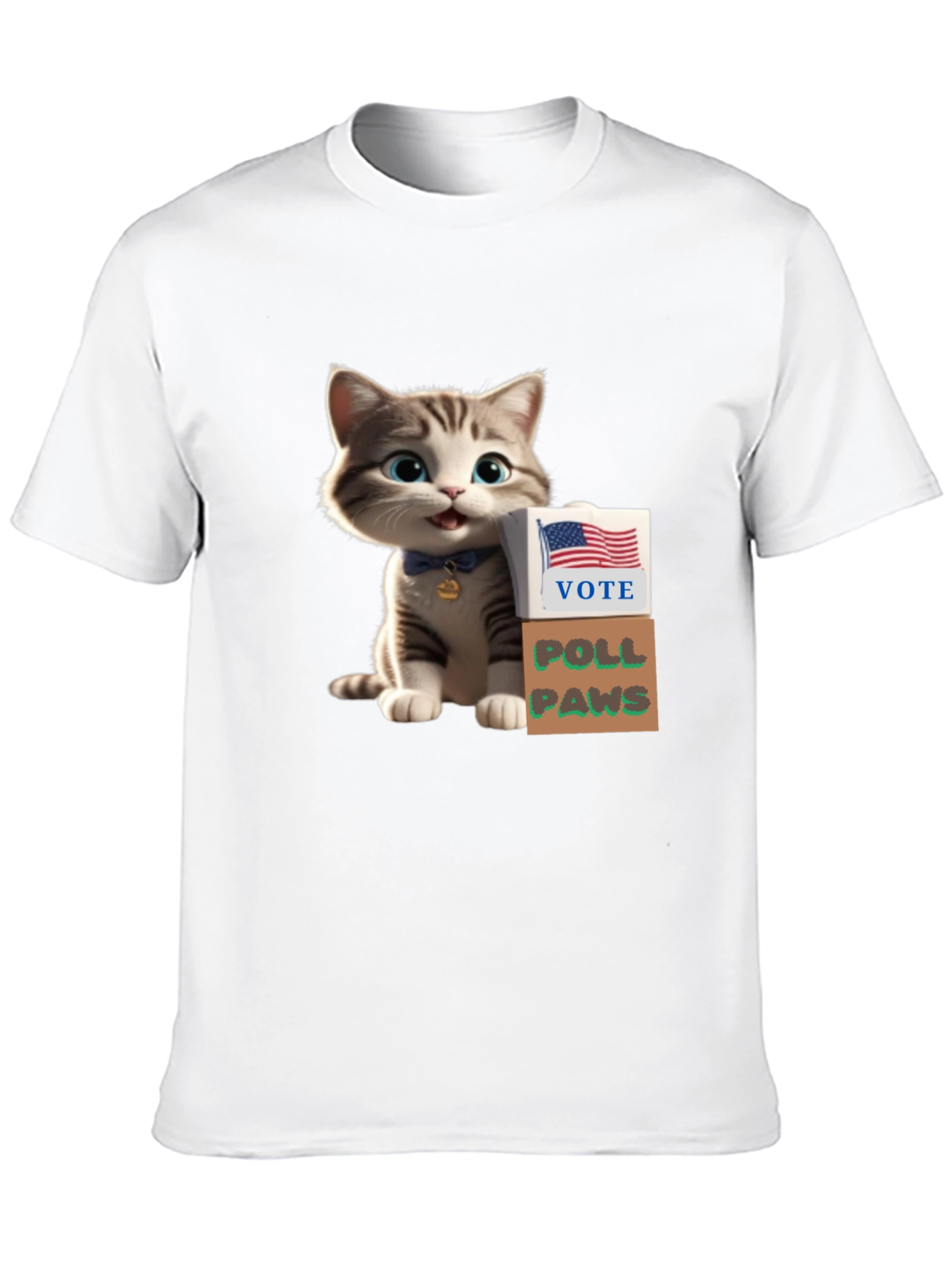 Vote Poll Paws T-Shirt