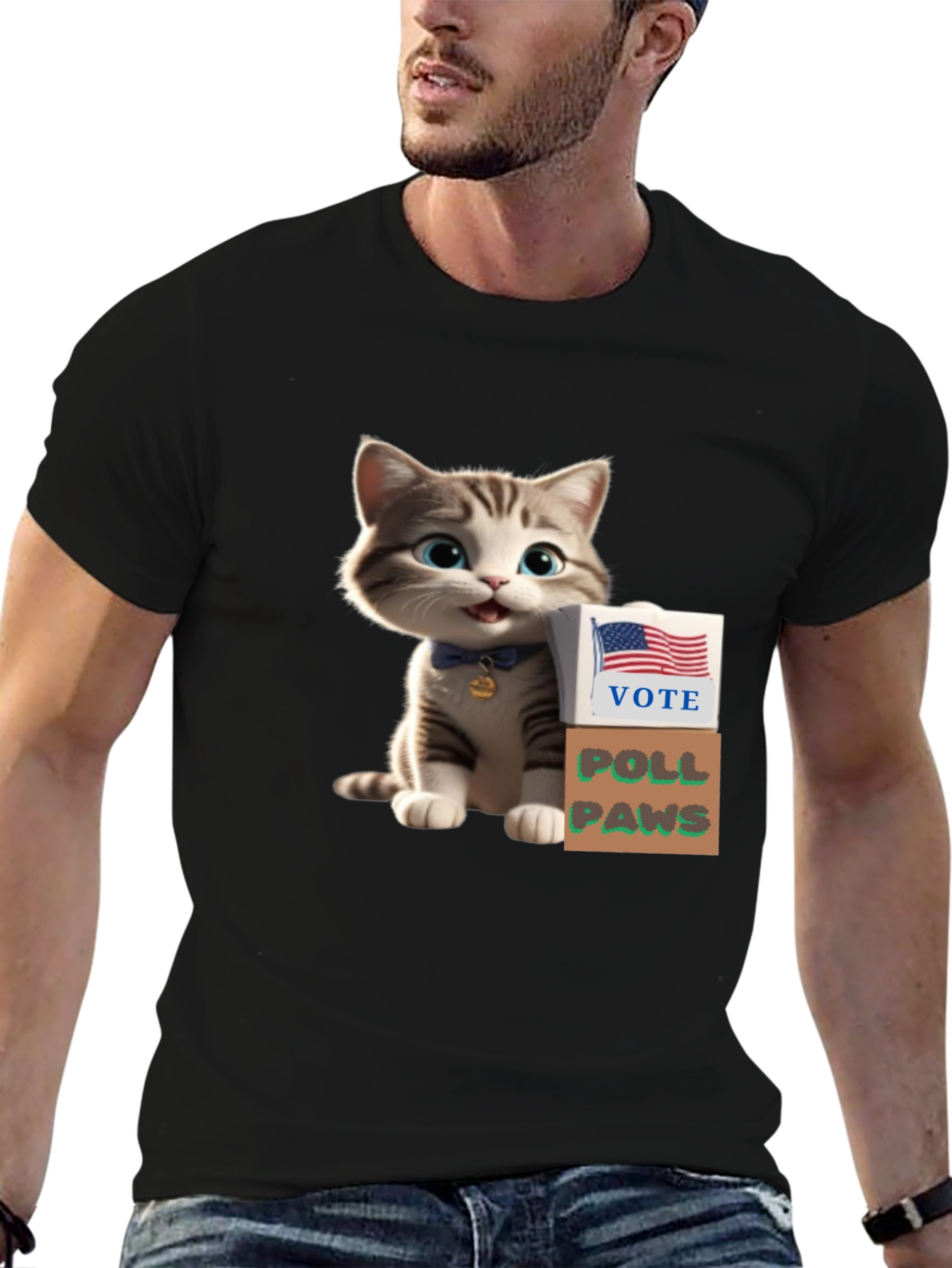 Vote Poll Paws T-Shirt
