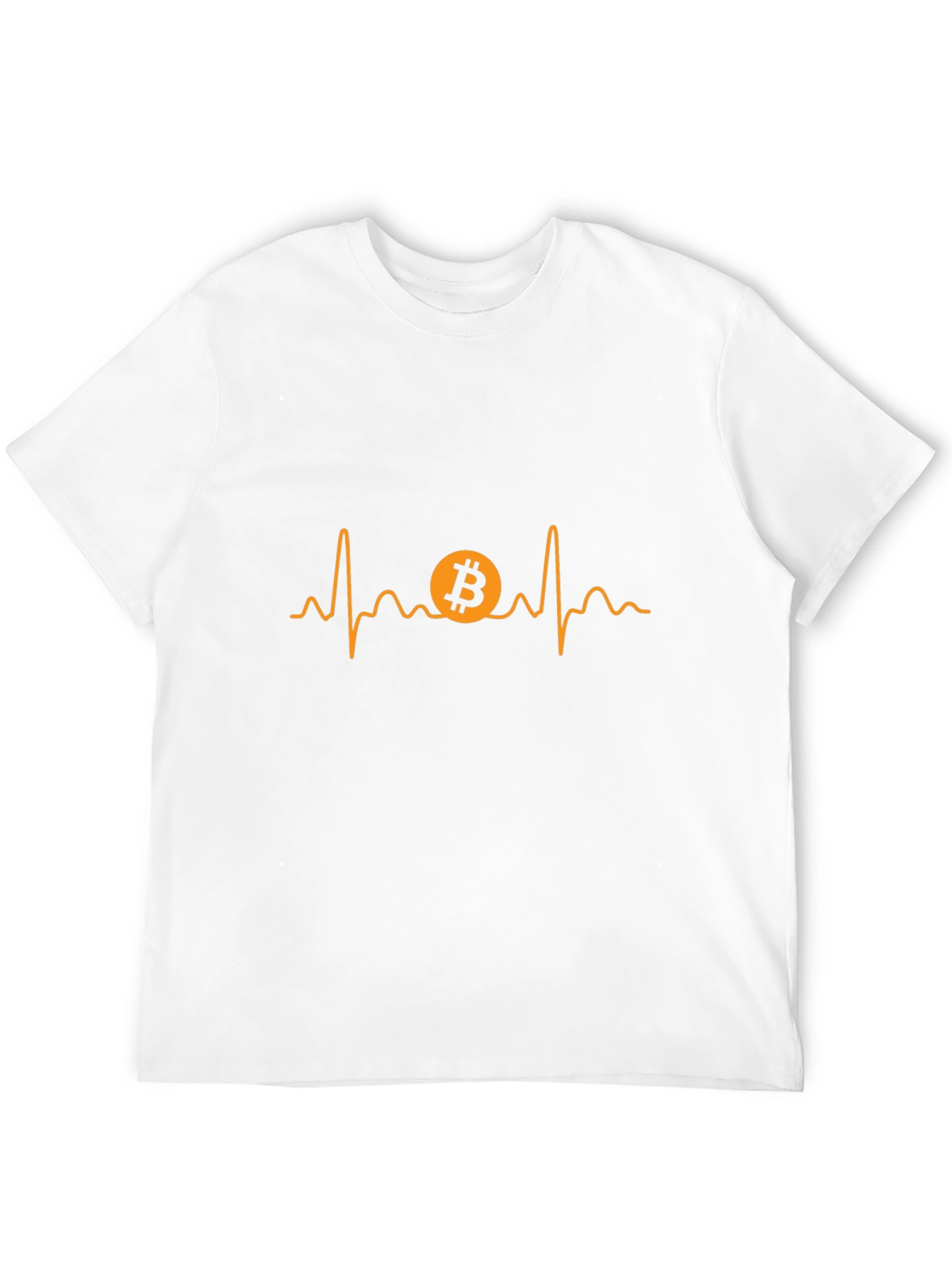 Bitcoin Heartbeat T-Shirt - Crypto Lover Tee