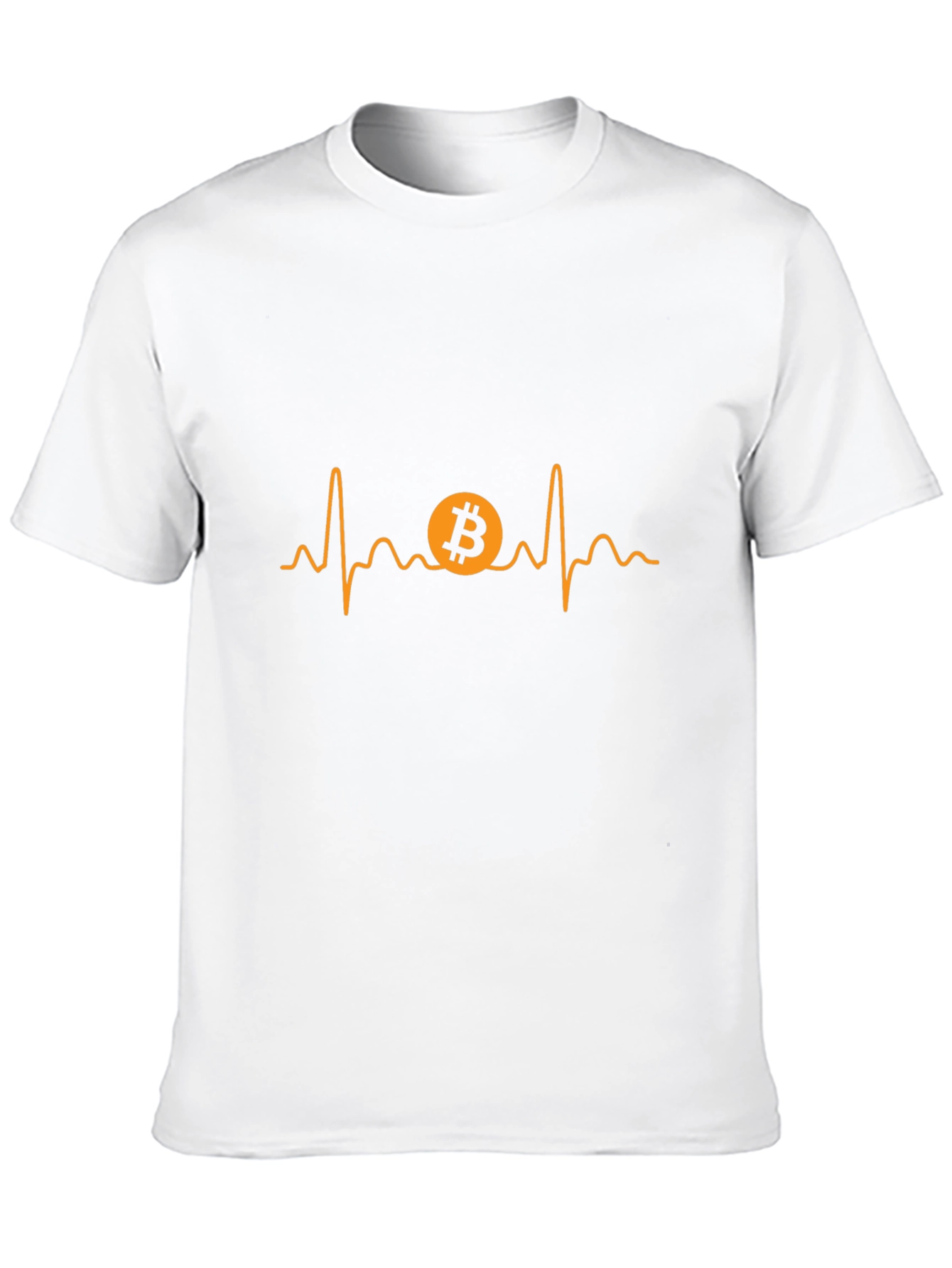 Bitcoin Heartbeat T-Shirt - Crypto Lover Tee