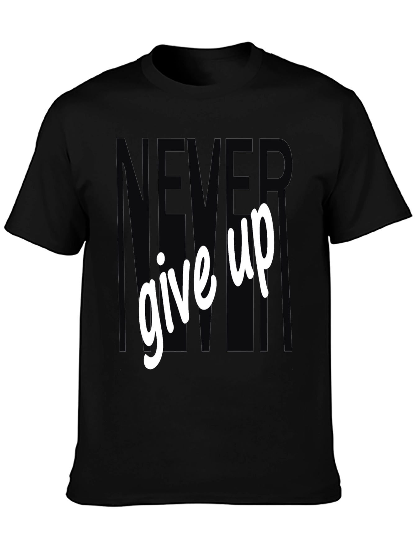 Never Give Up Graphic Tee