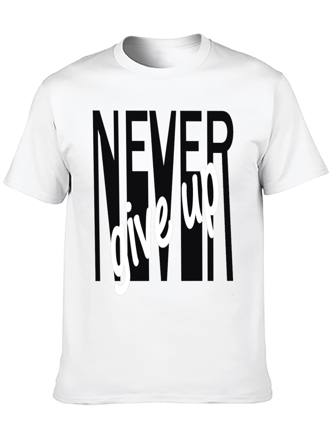 Never Give Up Graphic Tee