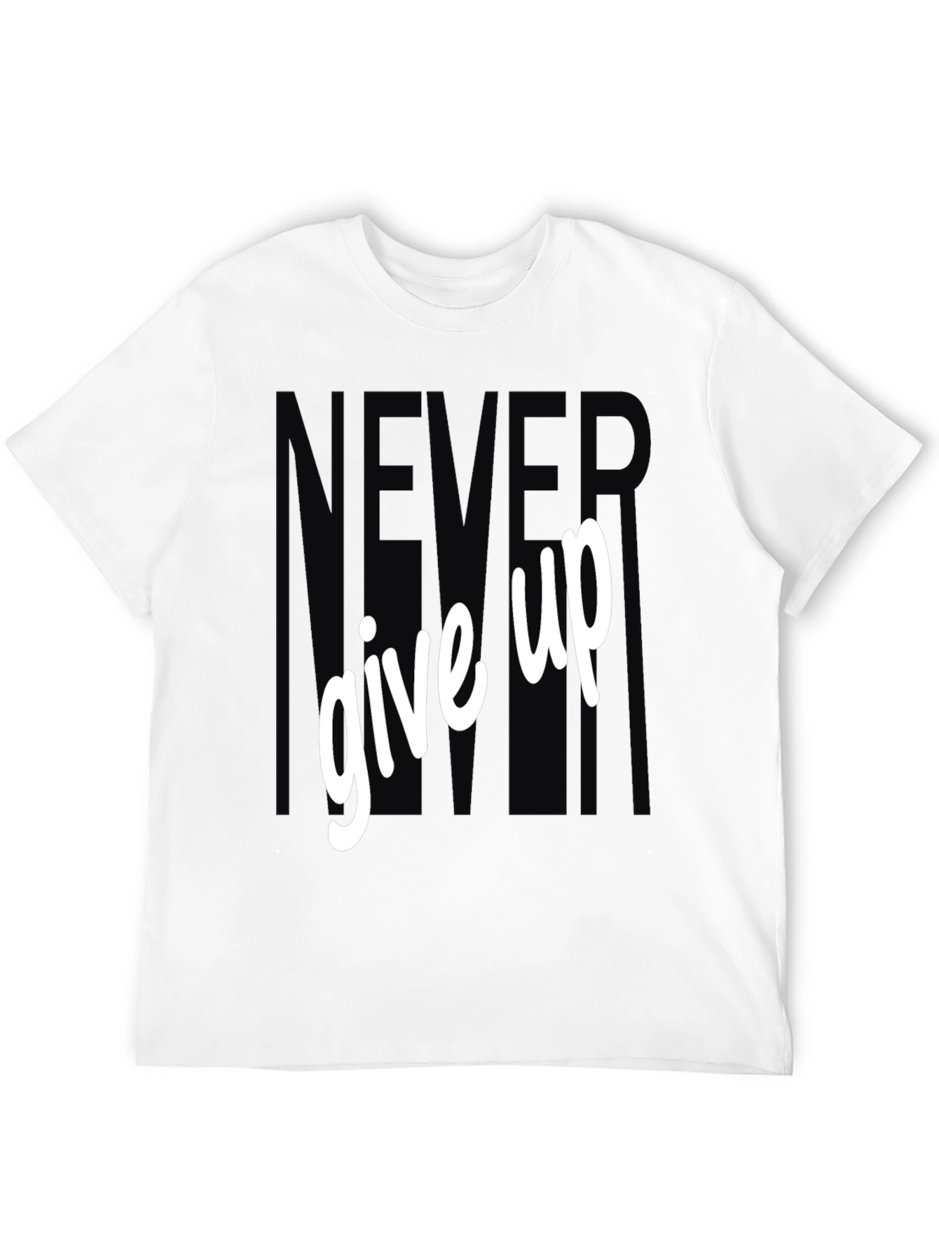 Never Give Up Graphic Tee