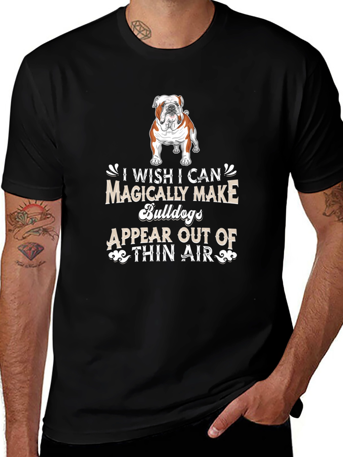 Bulldog Magically Make T-Shirt