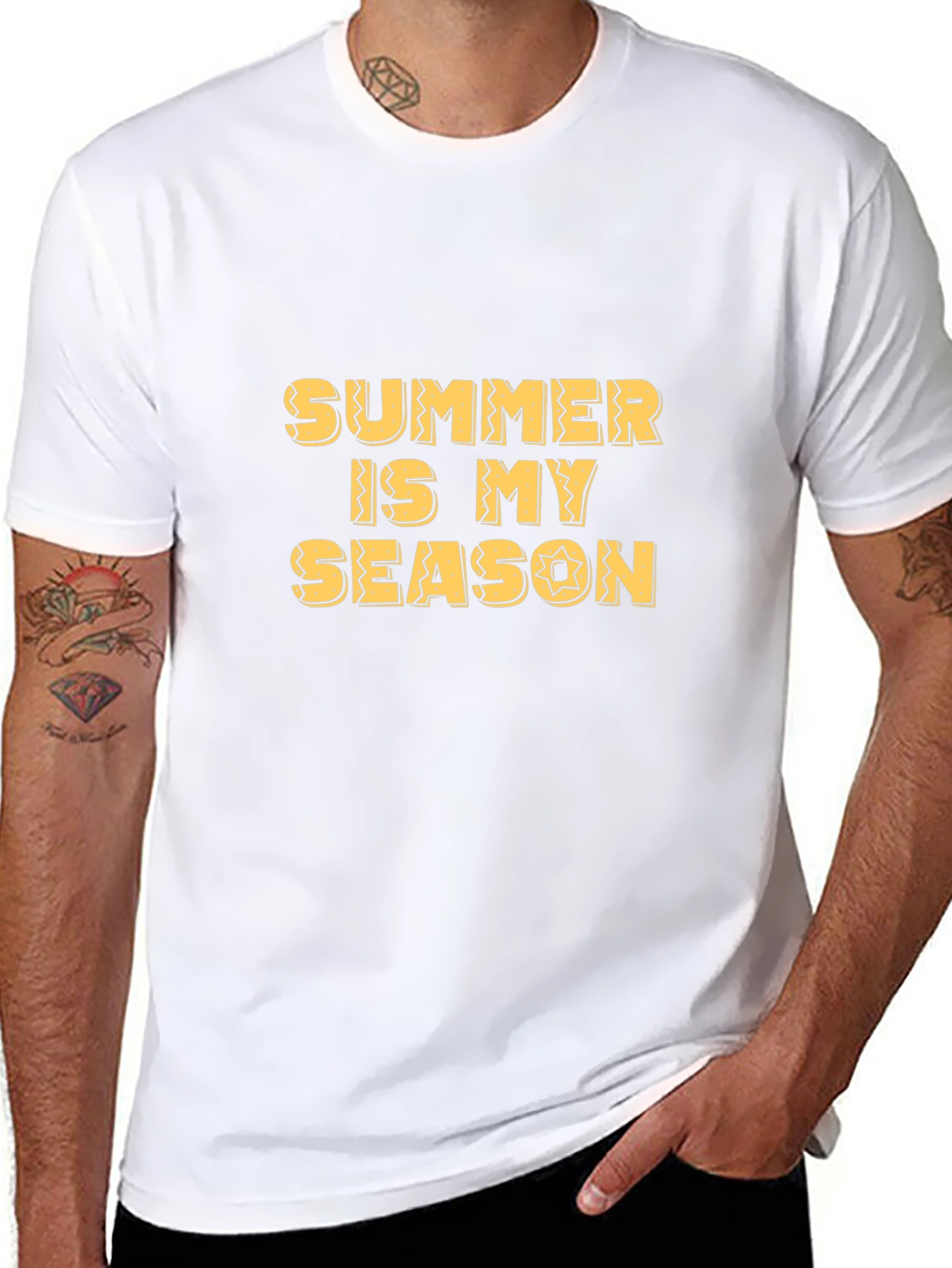 Summer Is My Season T-Shirt - Trendy Design
