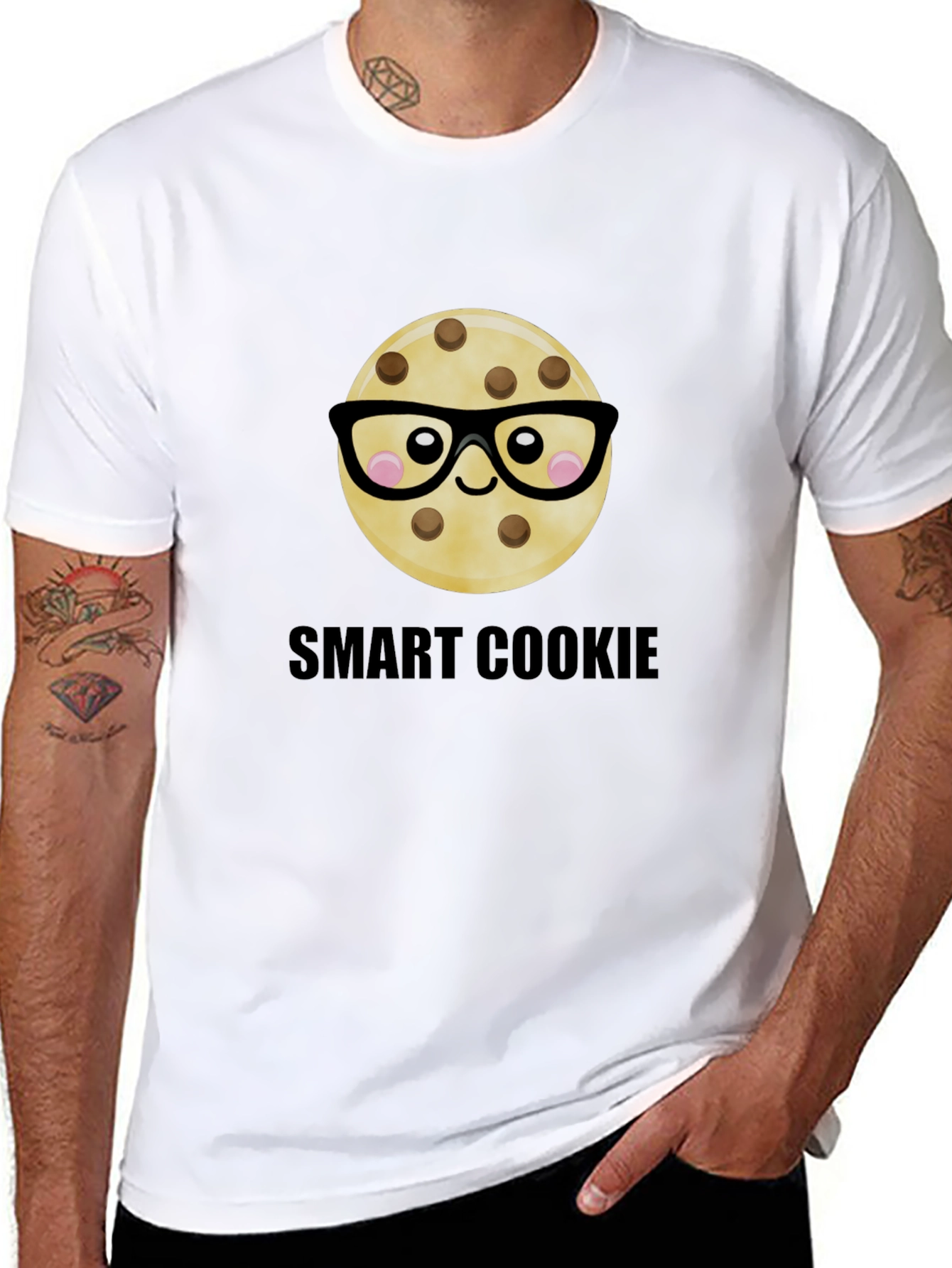 Smart Cookie Graphic T-Shirt - Nerdy & Cute