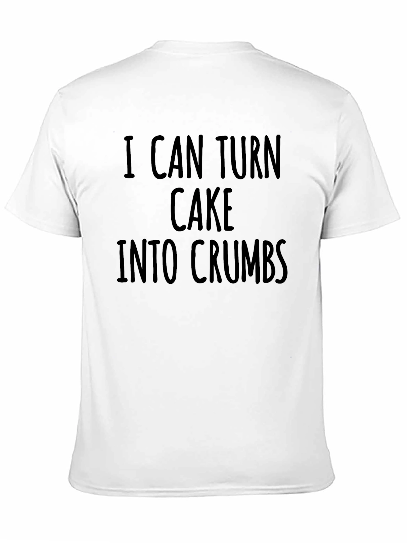 Cake to Crumbs Graphic Tee - Funny Eater Shirt