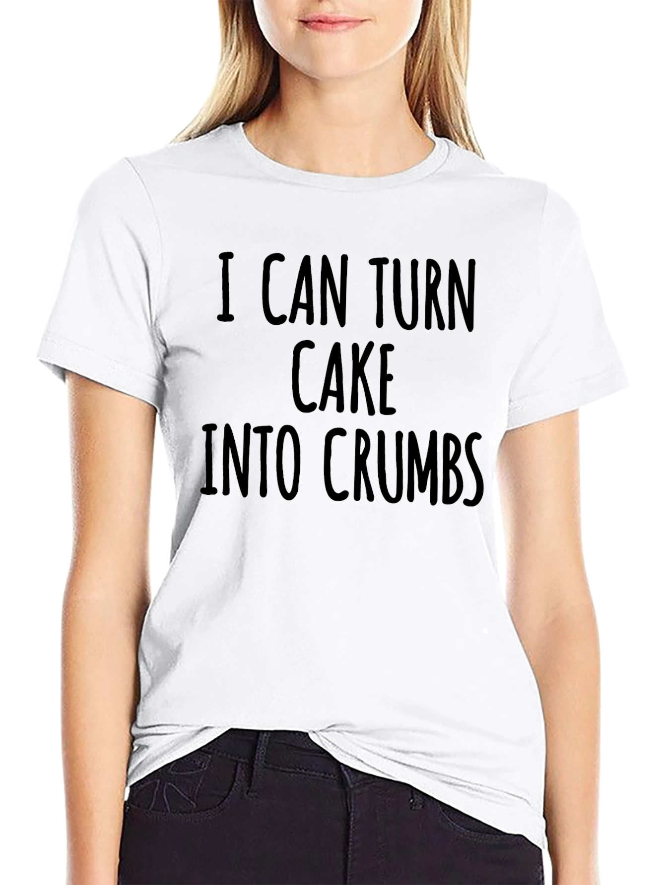 Cake to Crumbs Graphic Tee - Funny Eater Shirt