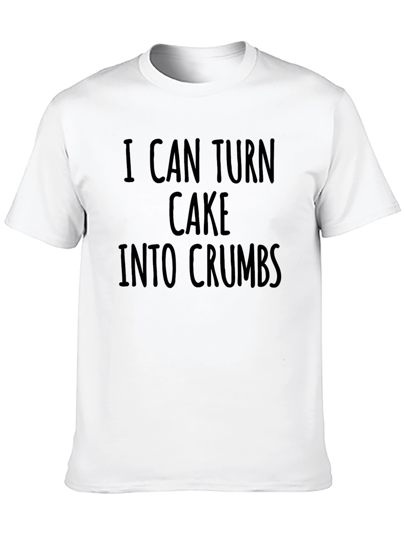 Cake to Crumbs Graphic Tee - Funny Eater Shirt