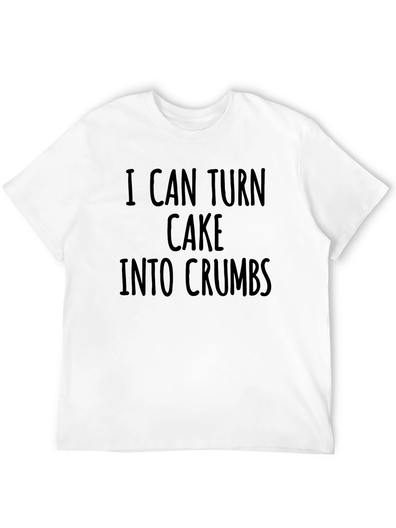 Cake to Crumbs Graphic Tee - Funny Eater Shirt