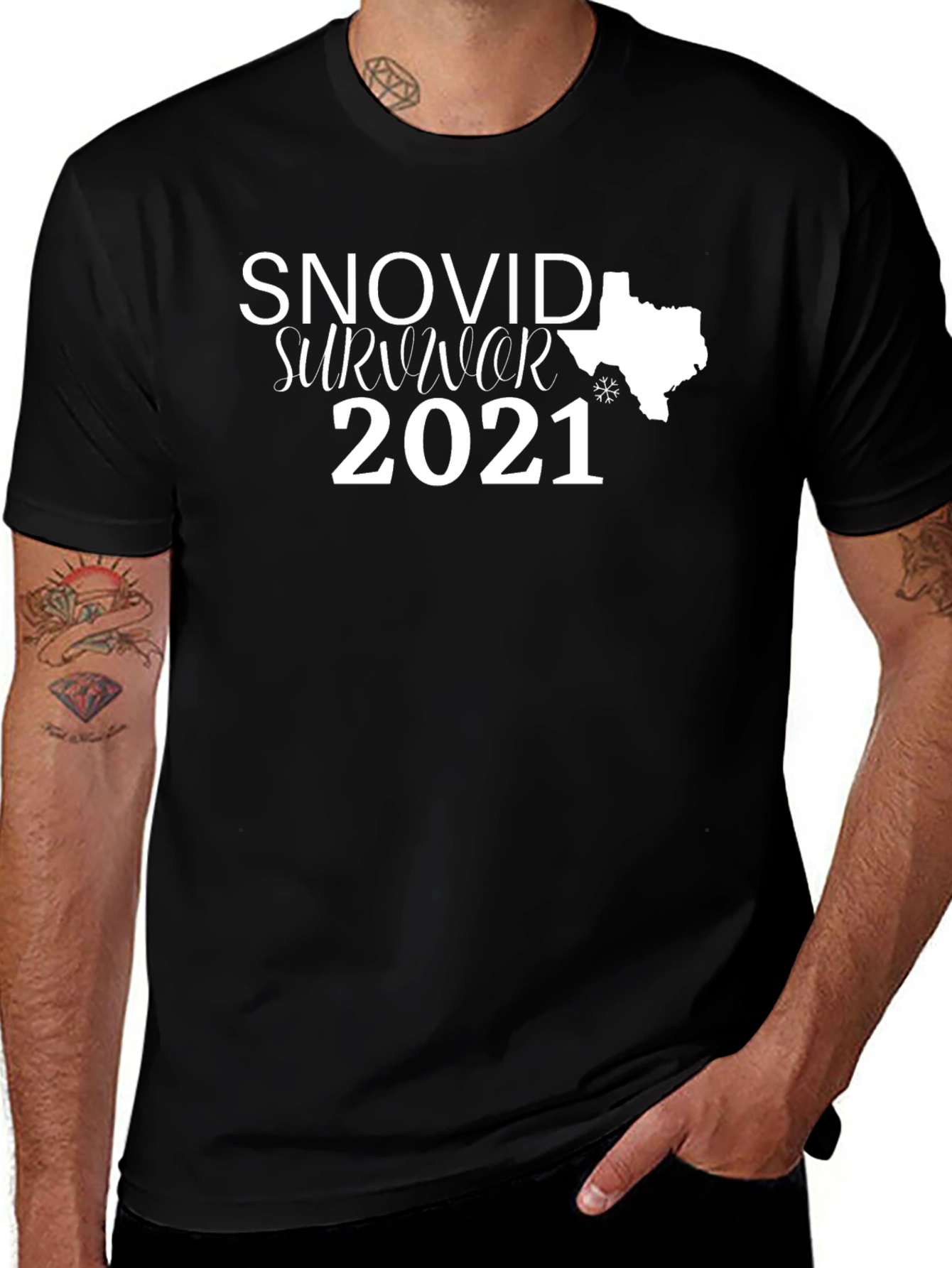 Snovid Survivor 2021 T-Shirt
