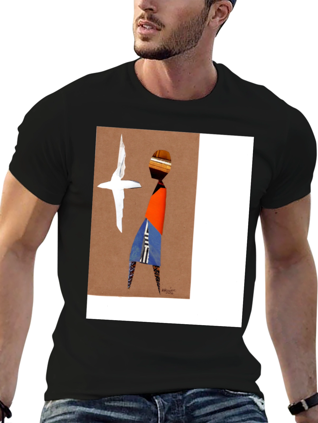Abstract Art Graphic Tee - Unique Style
