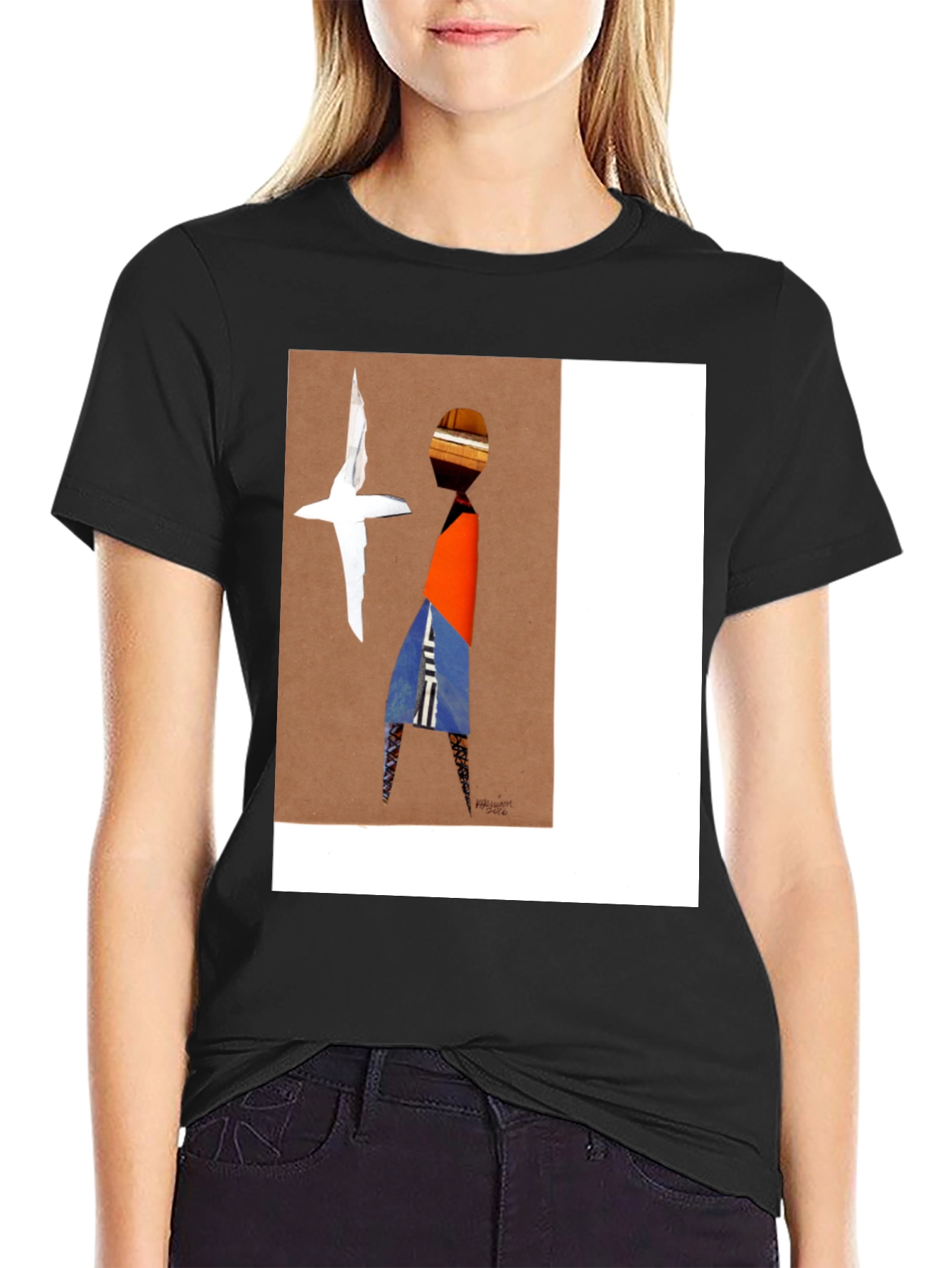 Abstract Art Graphic Tee - Unique Style