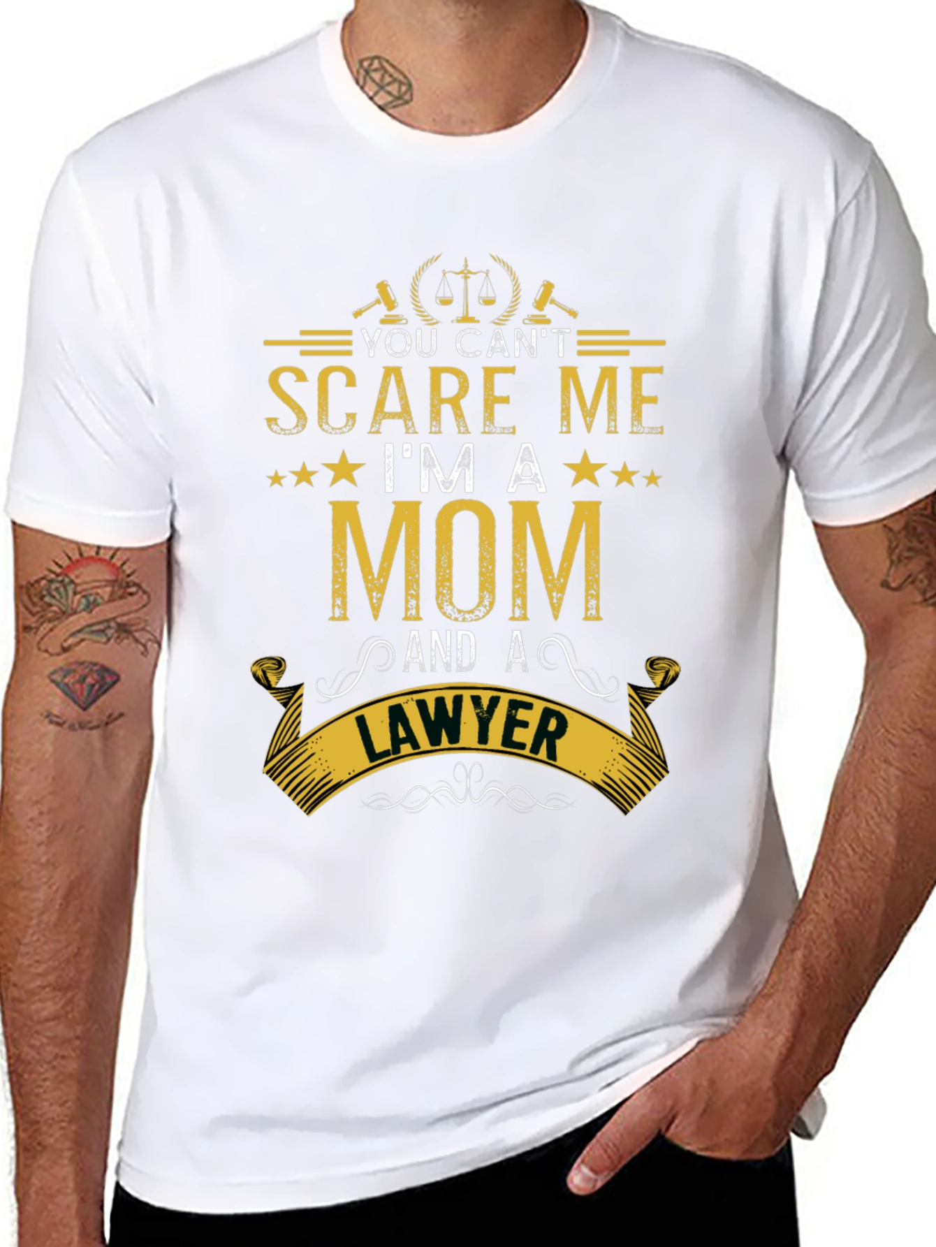 Mom and Lawyer T-Shirt - Funny Profession Tee
