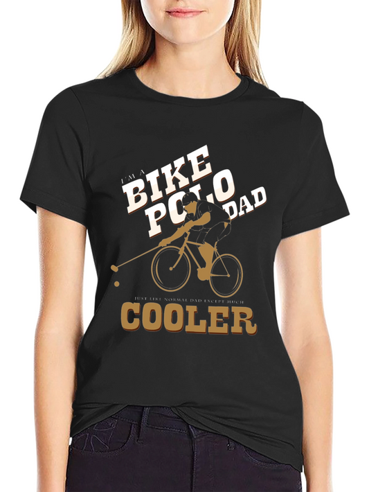 Bike Polo Dad Graphic Tee