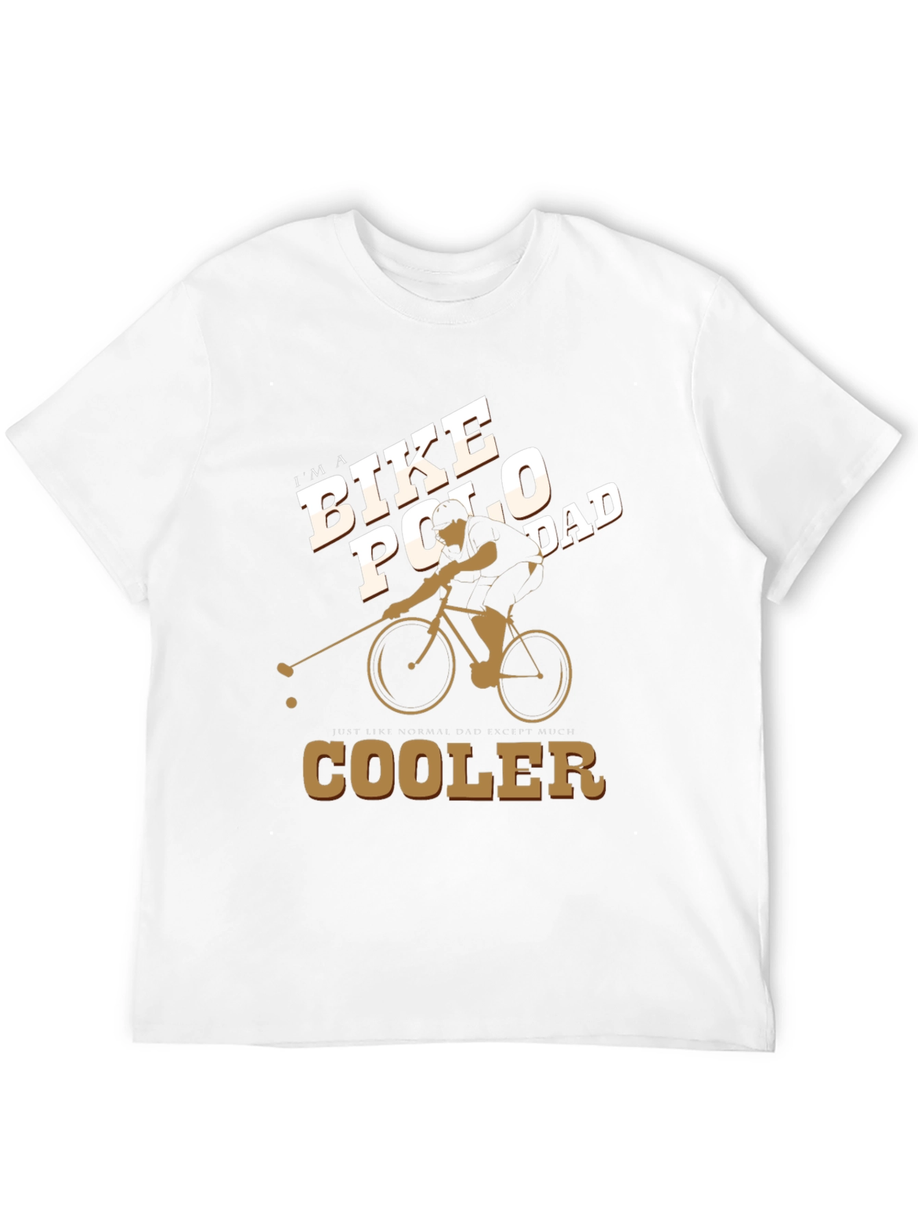 Bike Polo Dad Graphic Tee