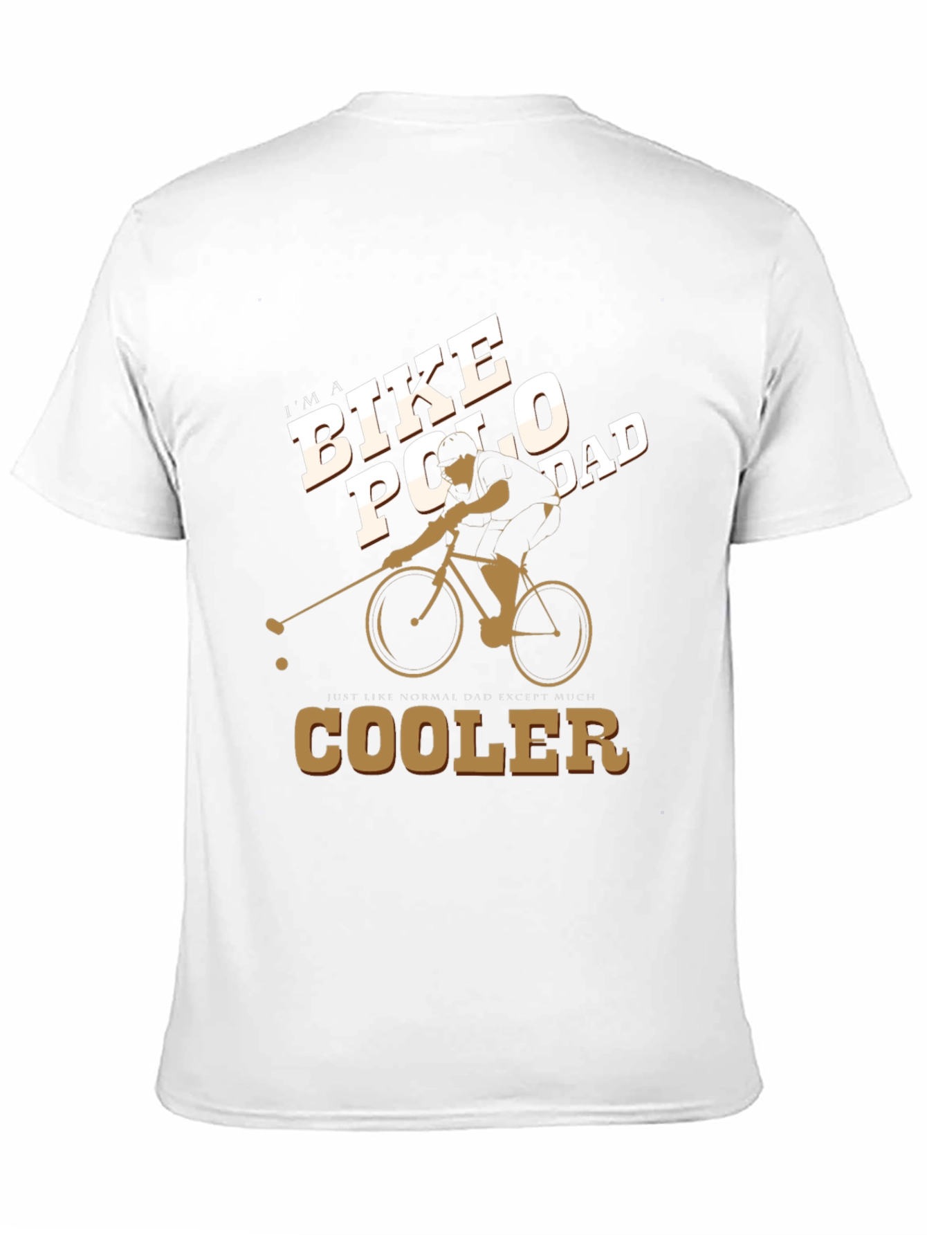 Bike Polo Dad Graphic Tee