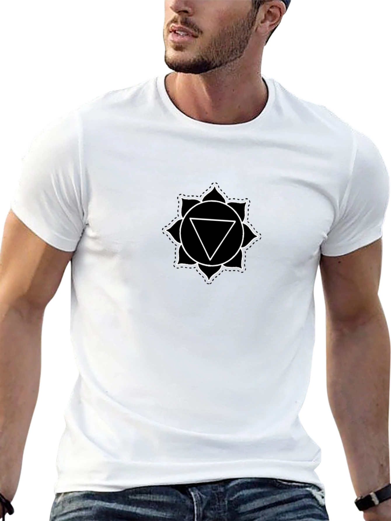 Muladhara Chakra Black T-Shirt