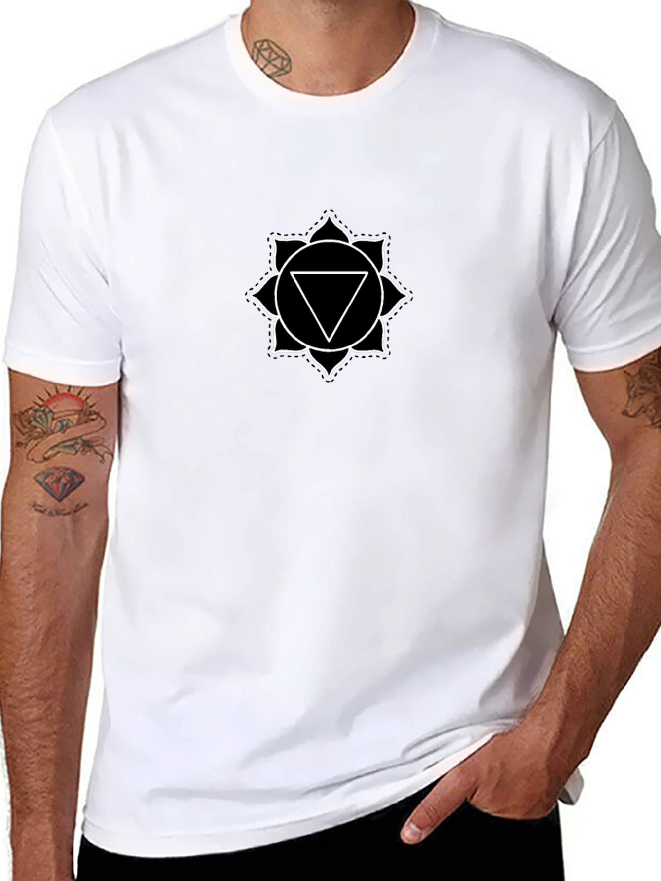 Muladhara Chakra Black T-Shirt
