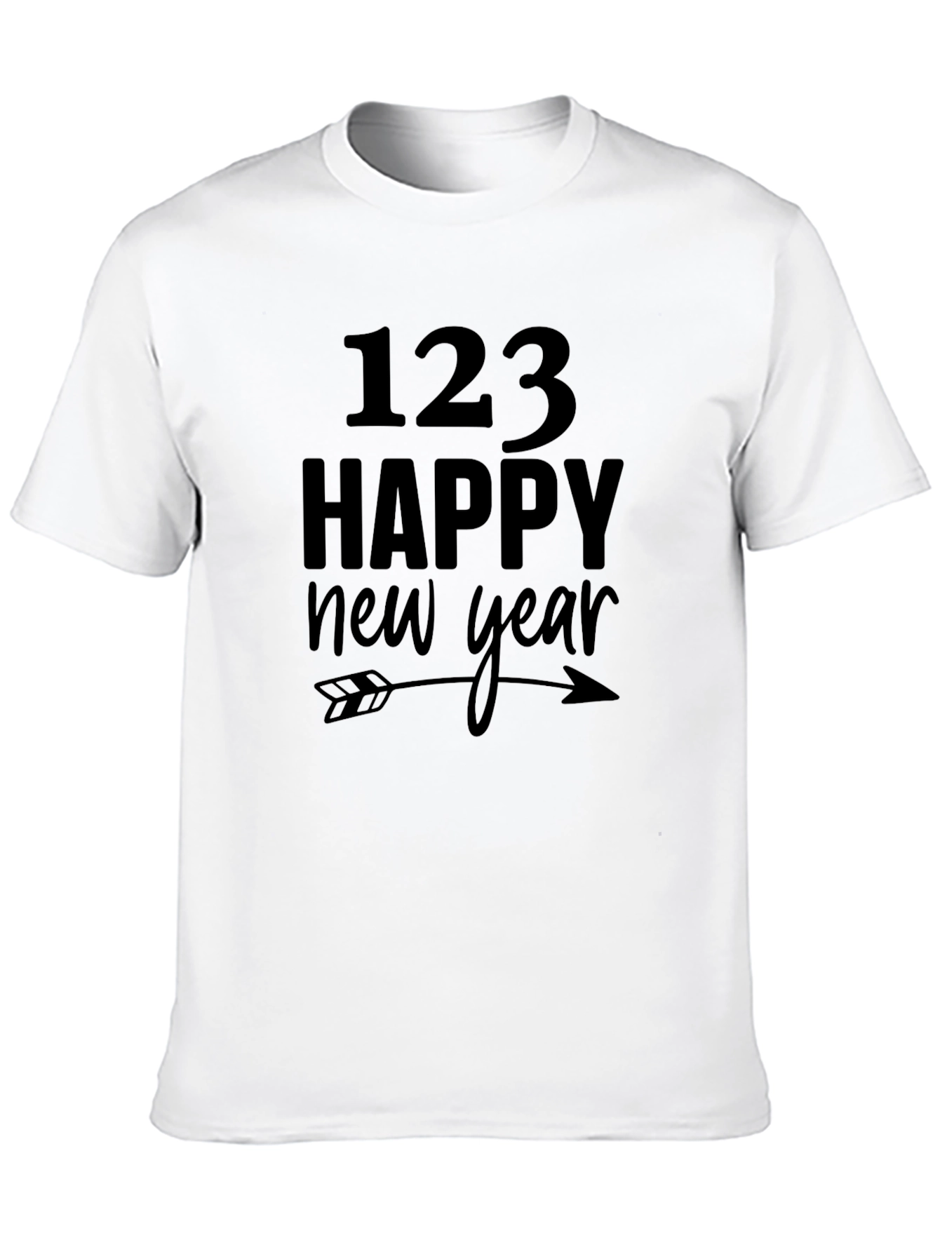 Happy New Year Graphic T-Shirt