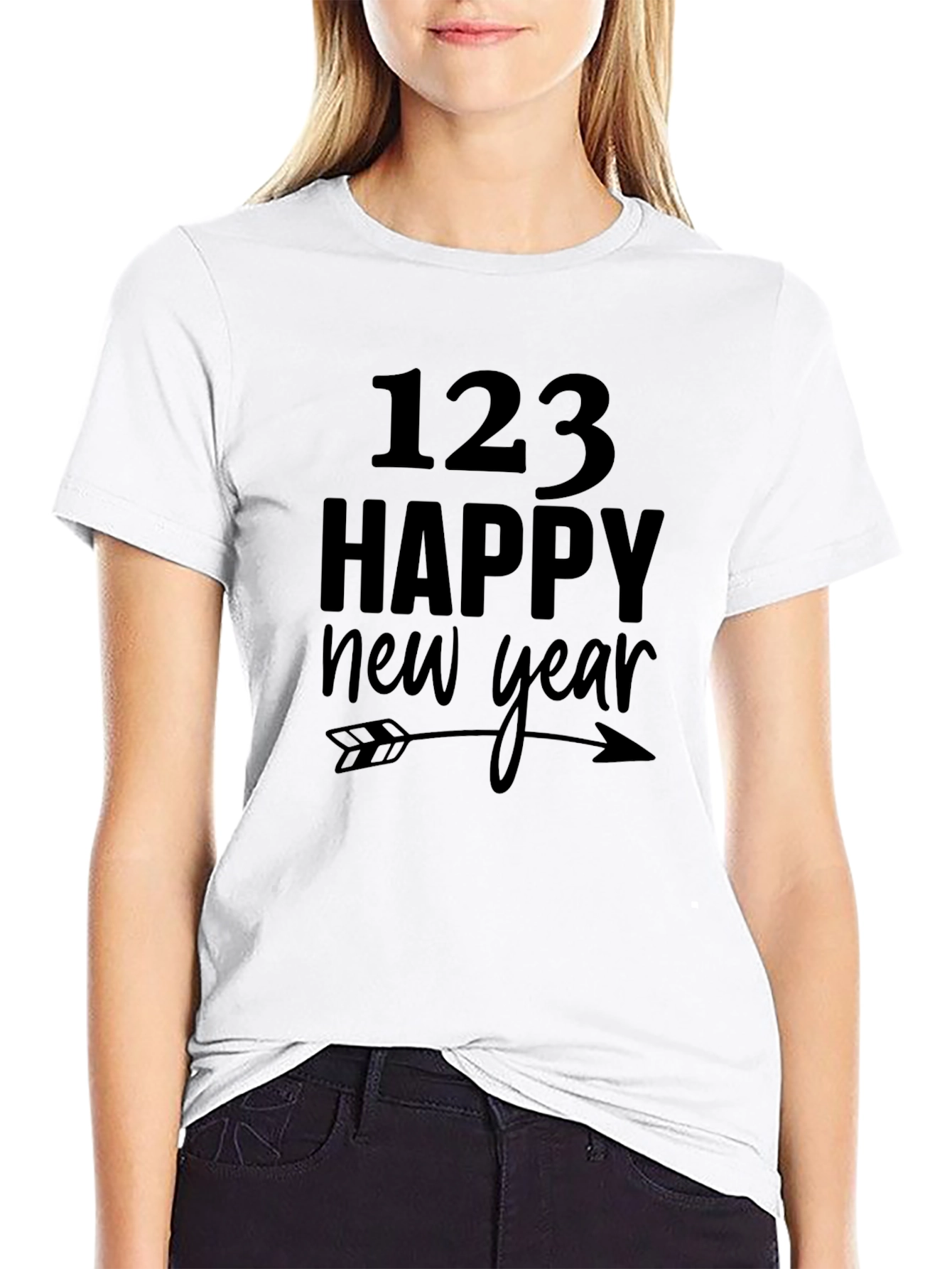 Happy New Year Graphic T-Shirt