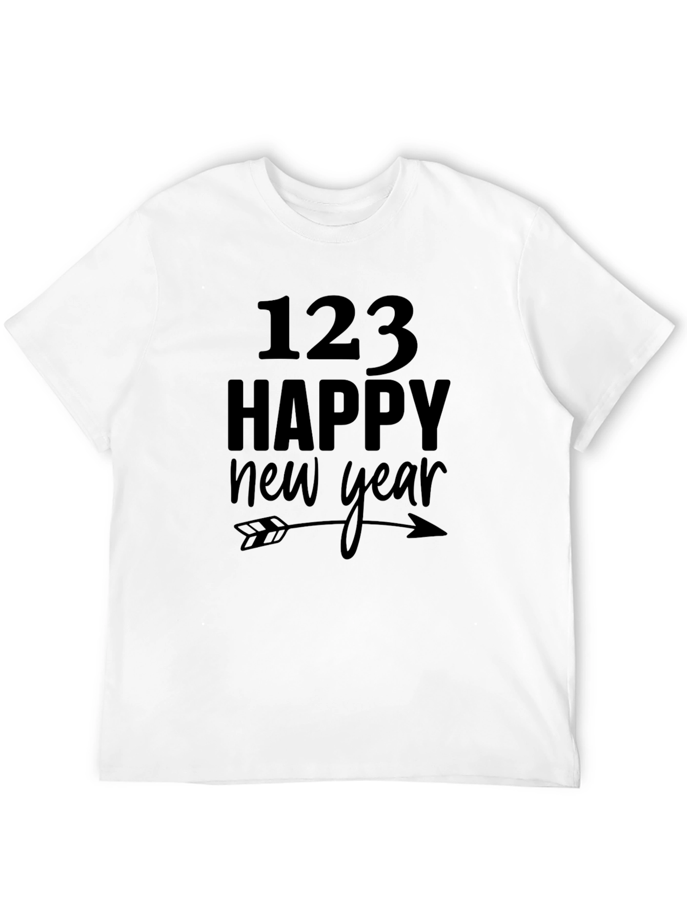 Happy New Year Graphic T-Shirt