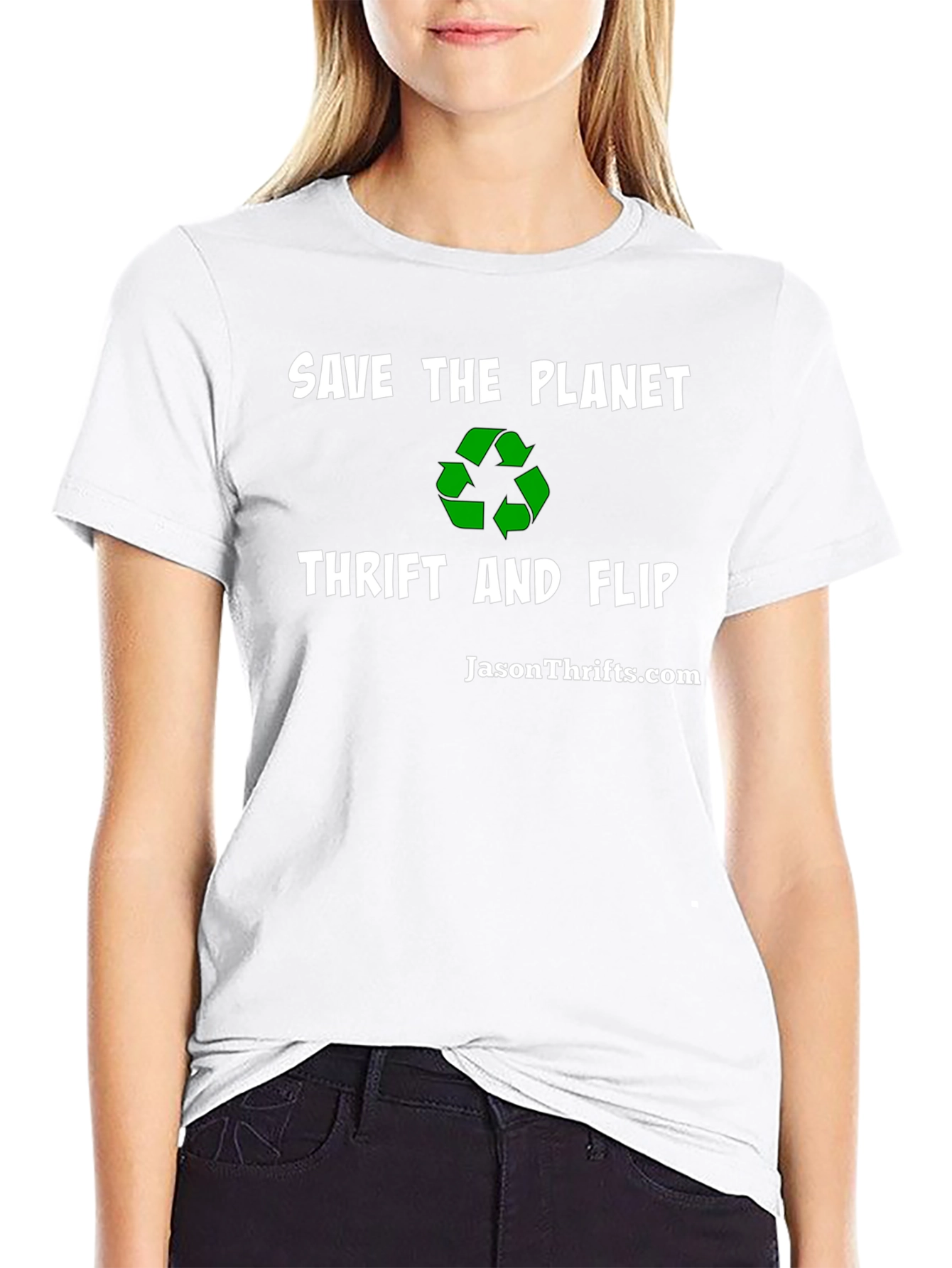 Save the Planet Thrift & Flip T-Shirt