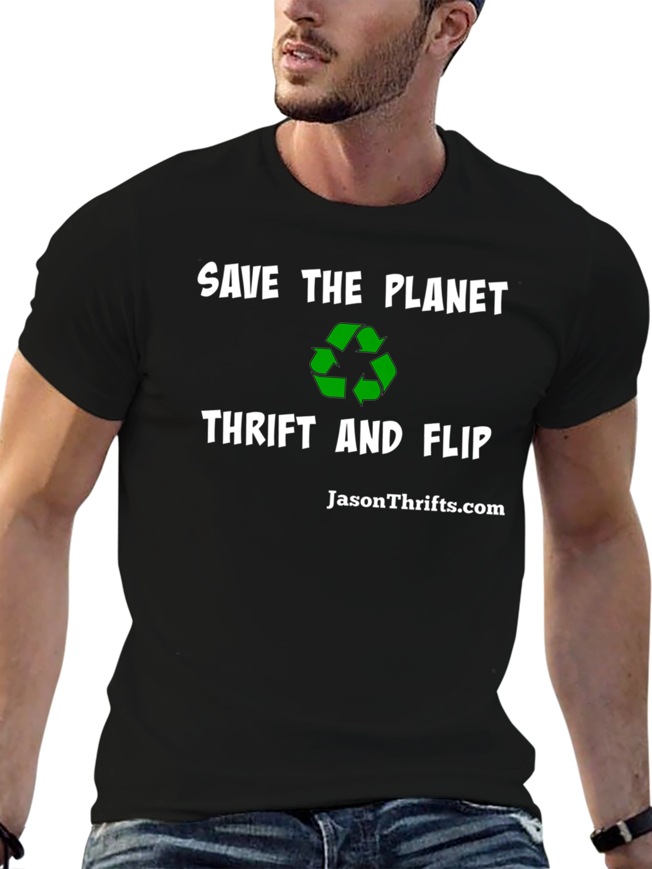 Save the Planet Thrift & Flip T-Shirt