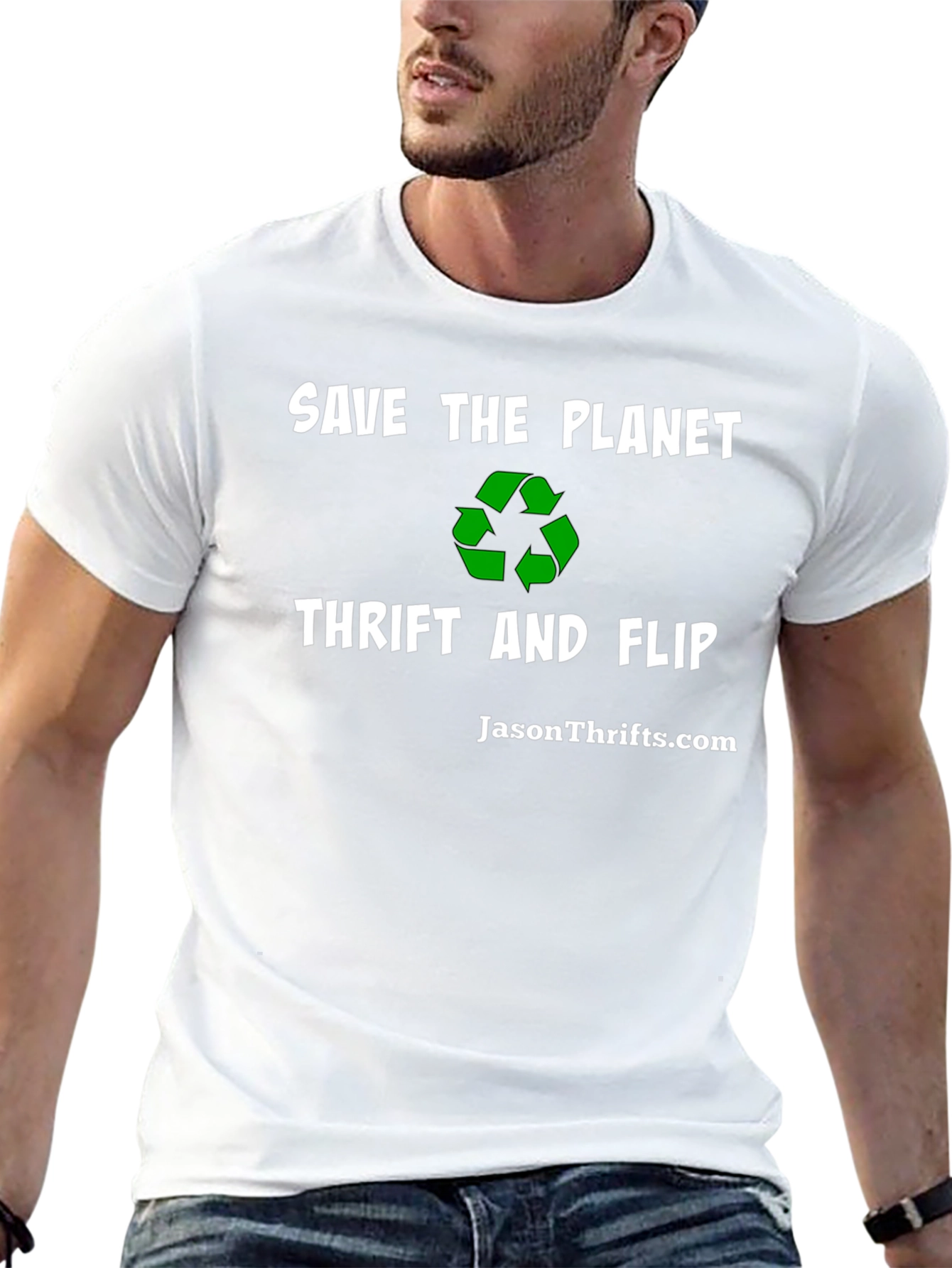 Save the Planet Thrift & Flip T-Shirt