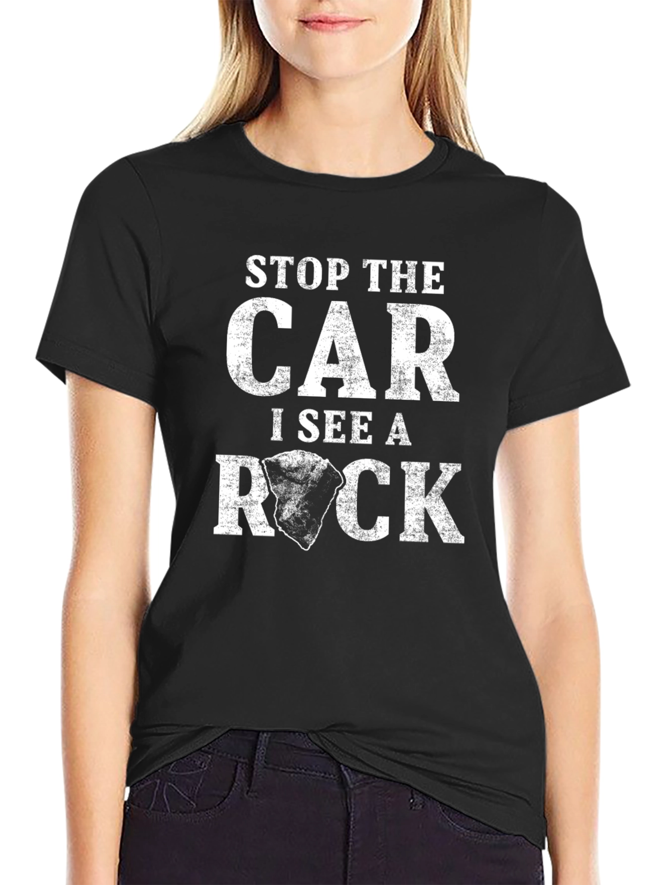 Funny Rock Collector T-Shirt - Stop The Car