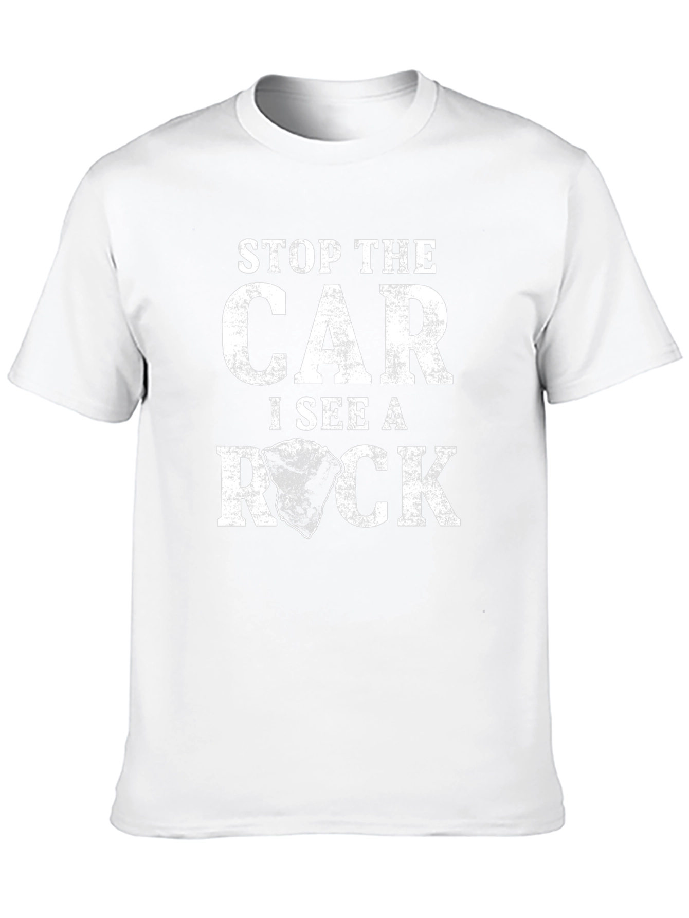 Funny Rock Collector T-Shirt - Stop The Car