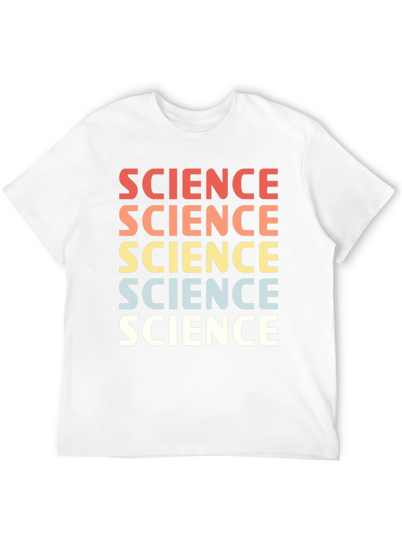 Science Repeated Graphic T-Shirt