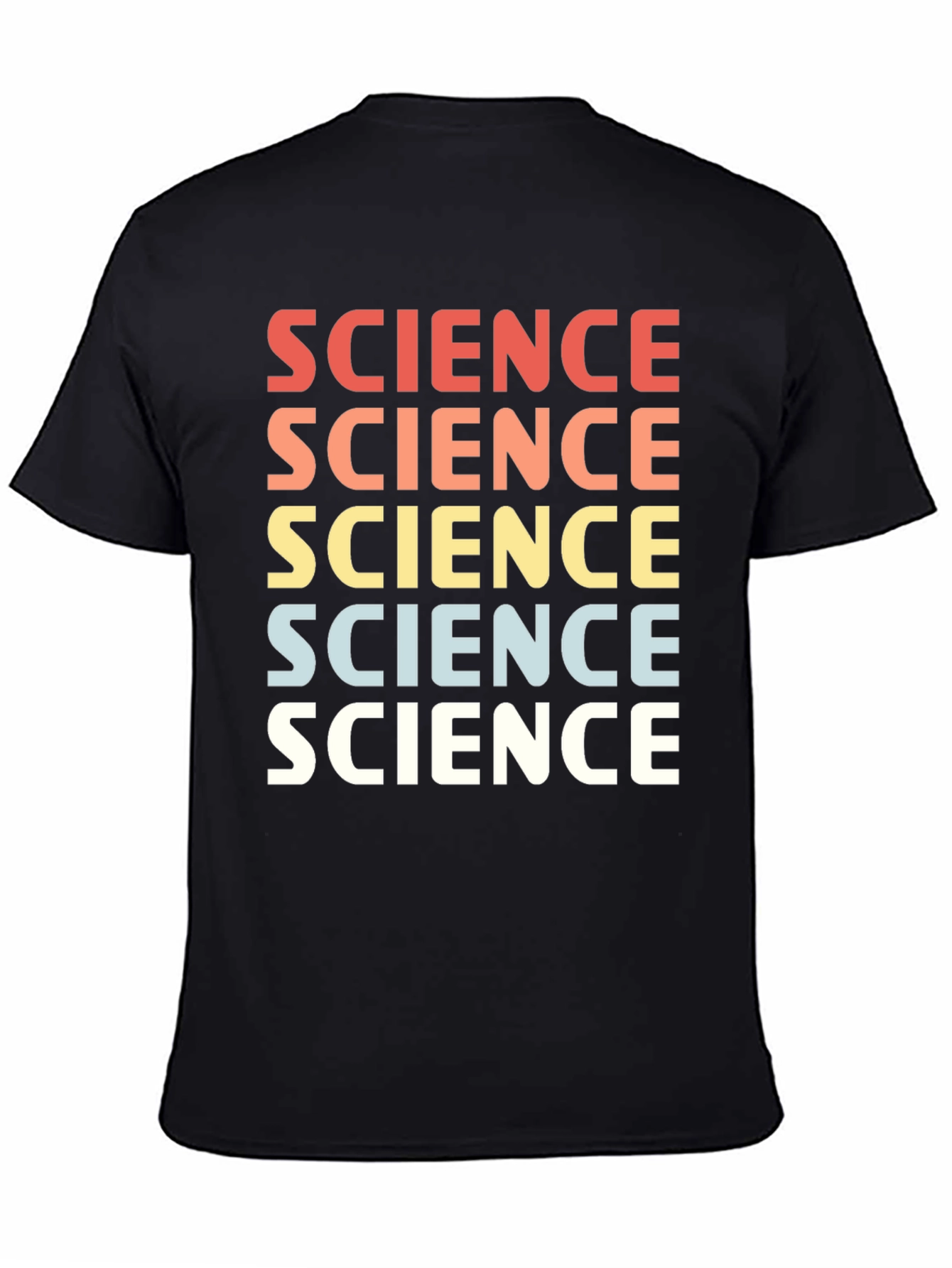 Science Repeated Graphic T-Shirt
