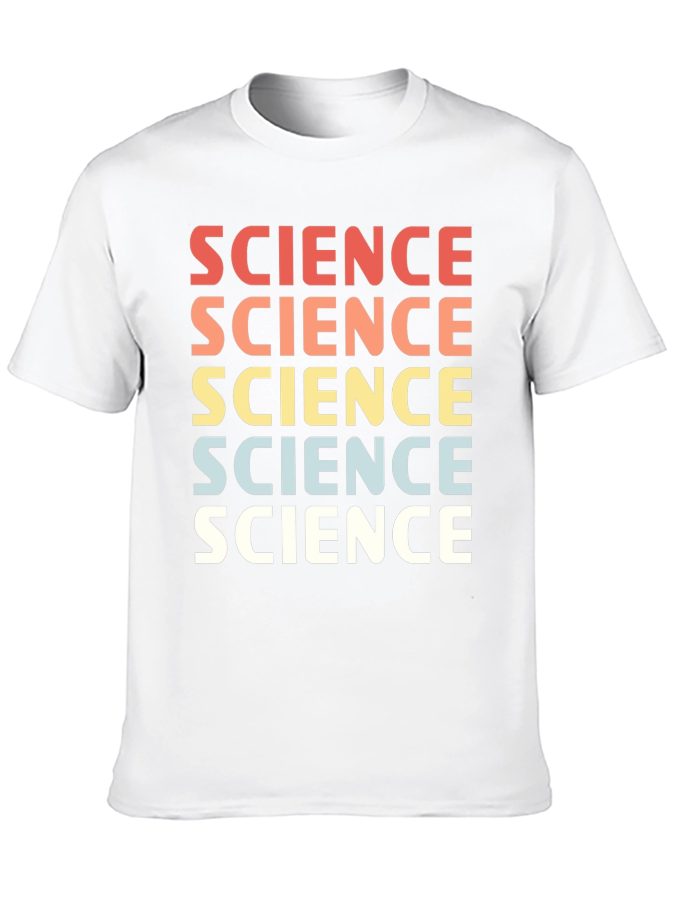 Science Repeated Graphic T-Shirt