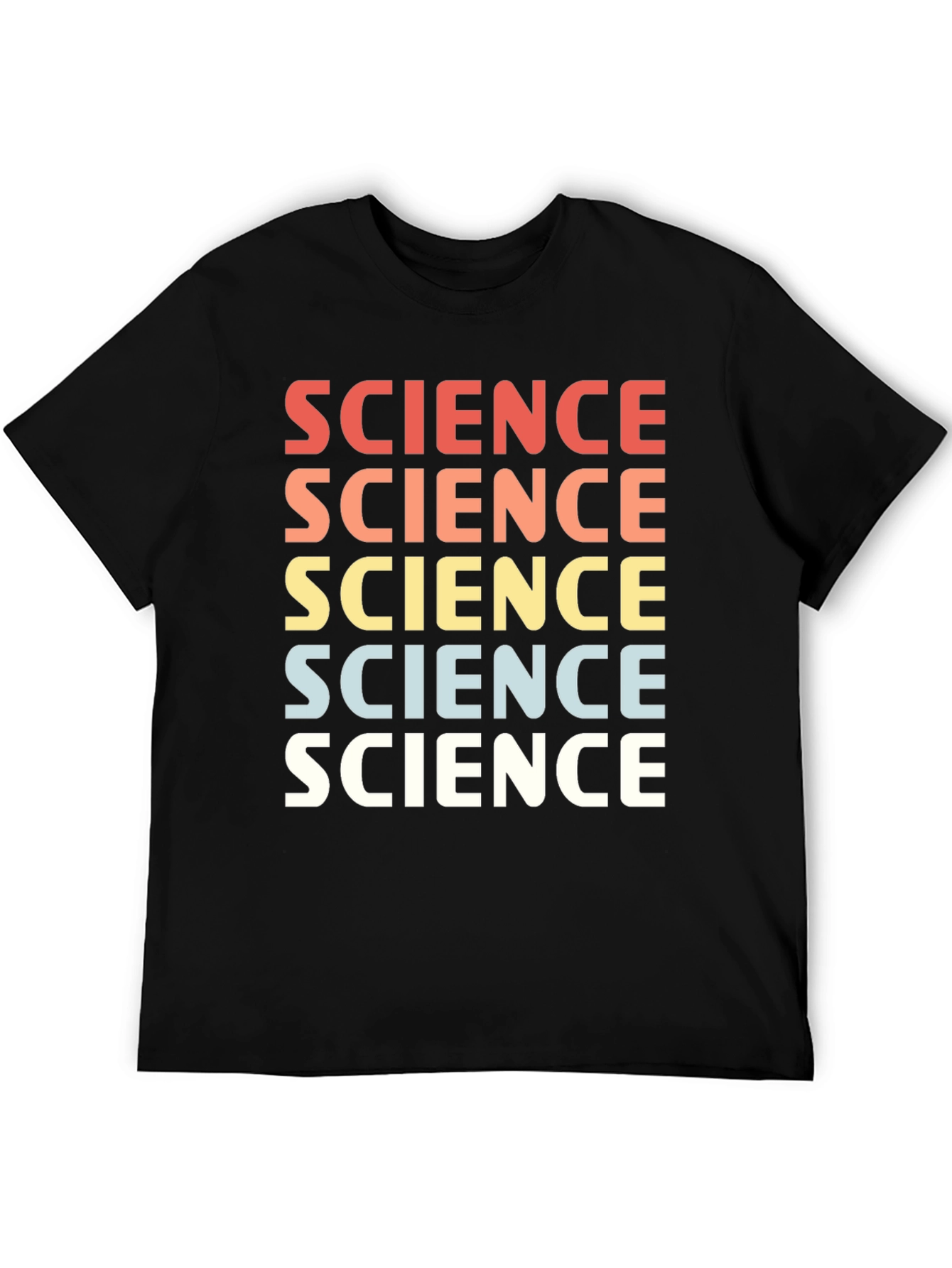 Science Repeated Graphic T-Shirt