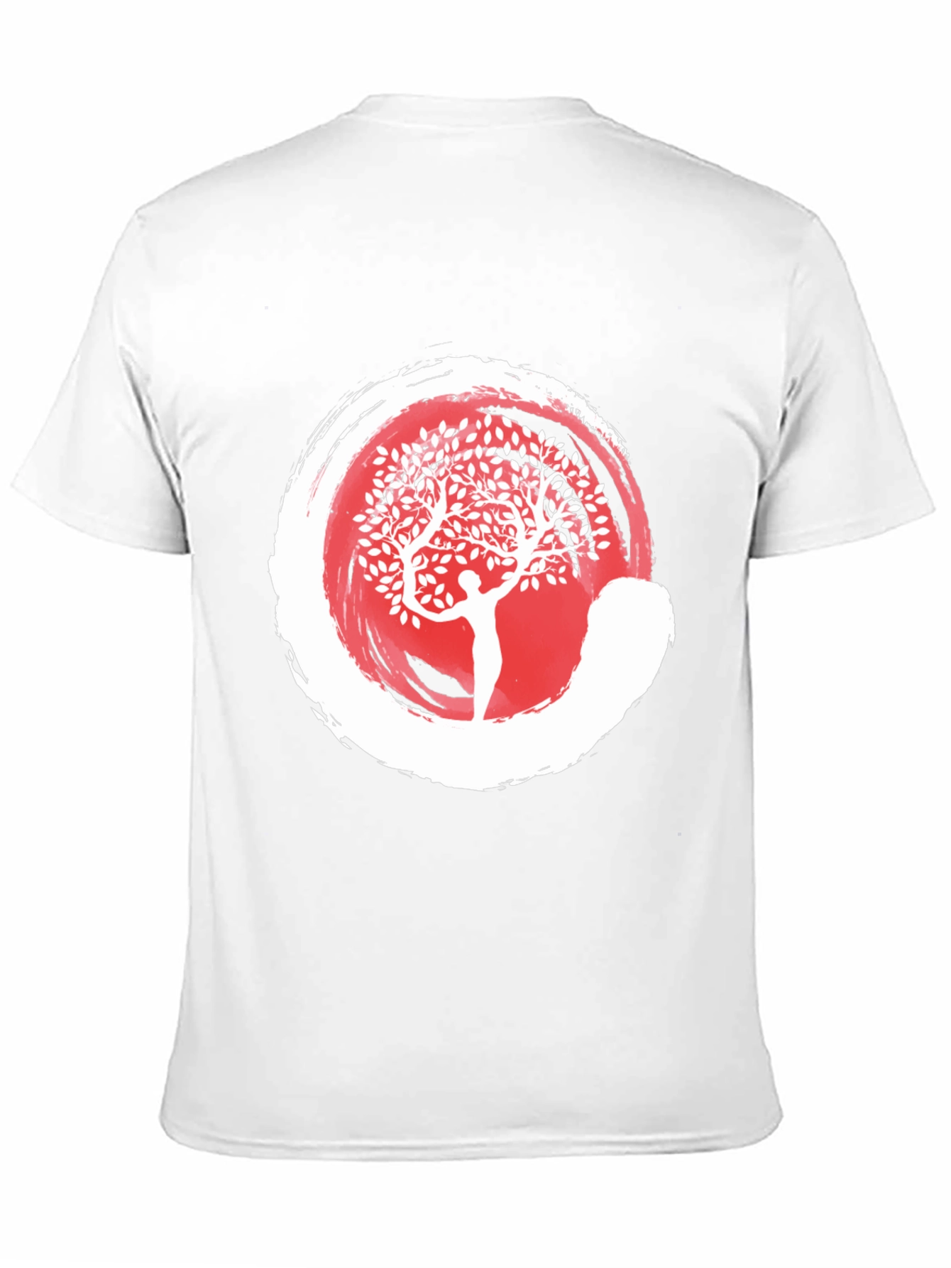 Enso Zen Circle Tree of Life Graphic Tee
