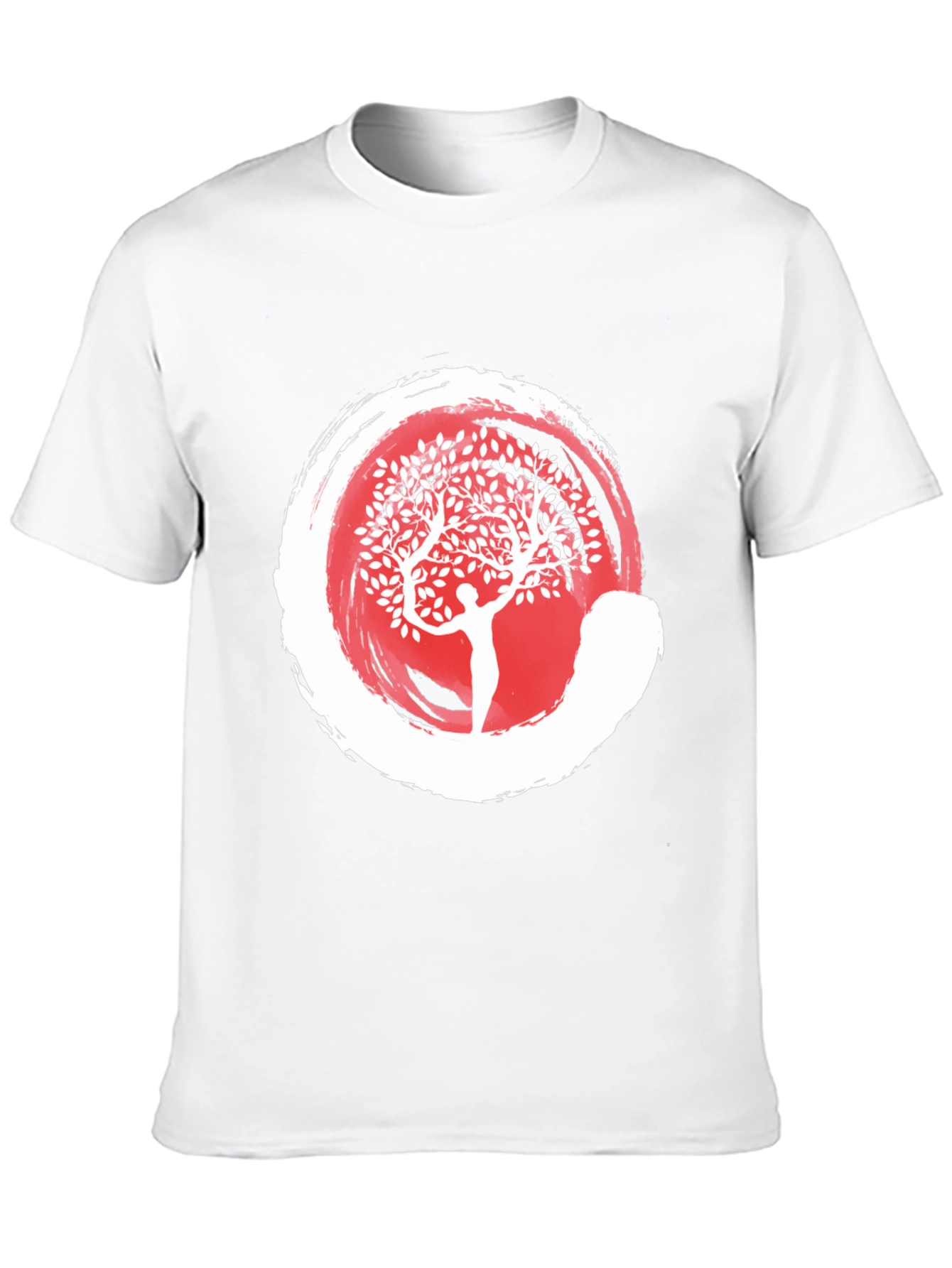 Enso Zen Circle Tree of Life Graphic Tee