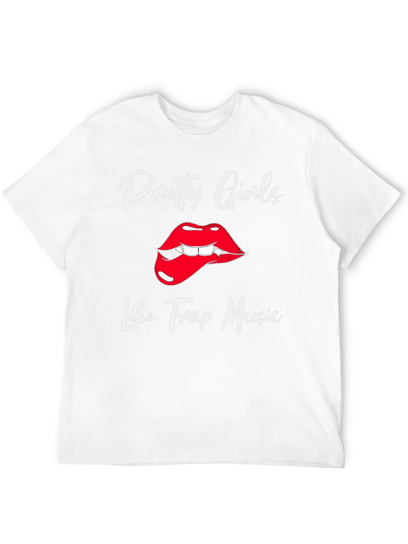 Pretty Girls Love Trap Music Black Graphic Tee