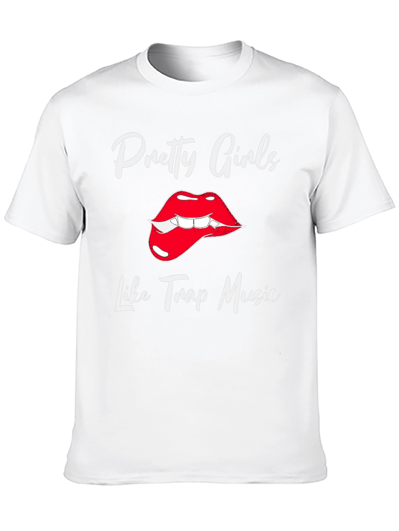 Pretty Girls Love Trap Music Black Graphic Tee