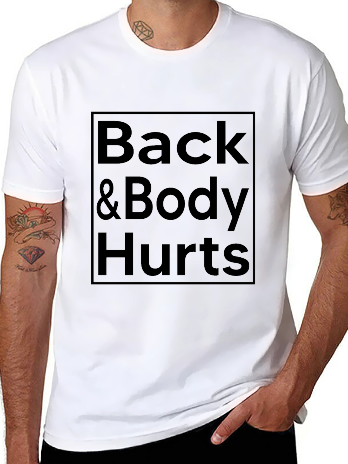 Back & Body Hurts Graphic T-Shirt