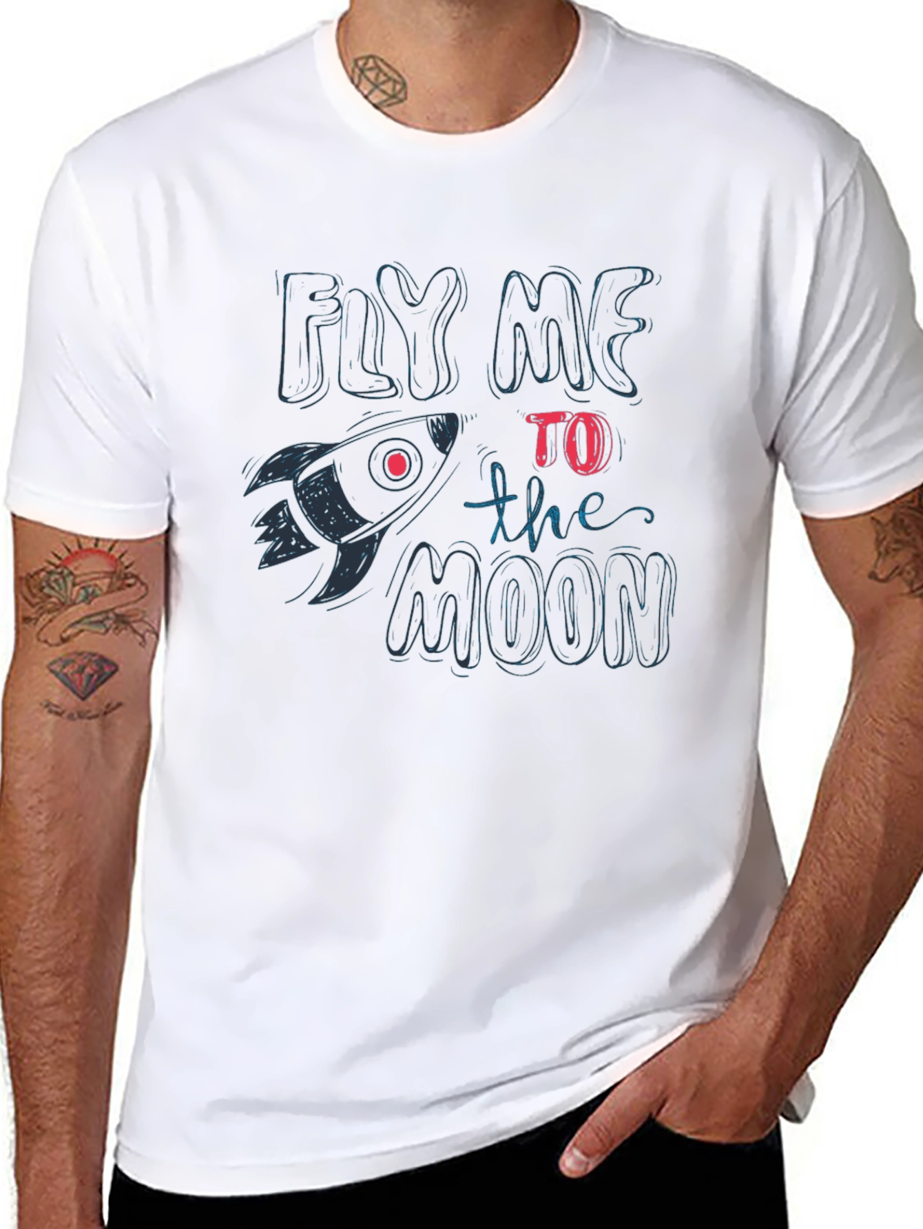 Fly Me To The Moon Graphic Tee