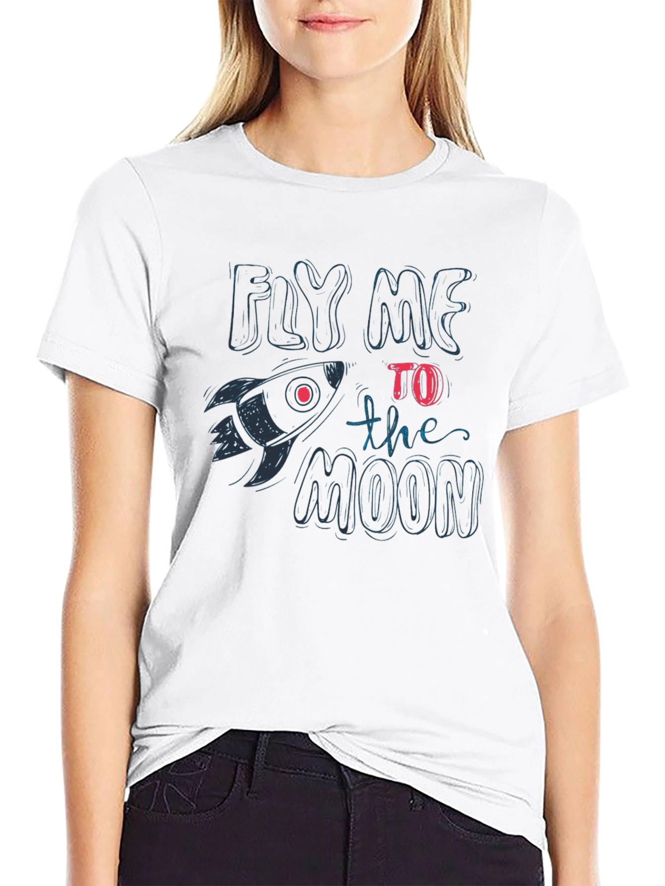 Fly Me To The Moon Graphic Tee