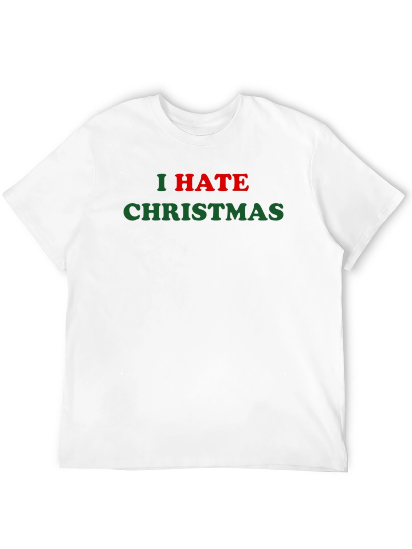I Hate Christmas T-Shirt - Holiday Grinch Apparel