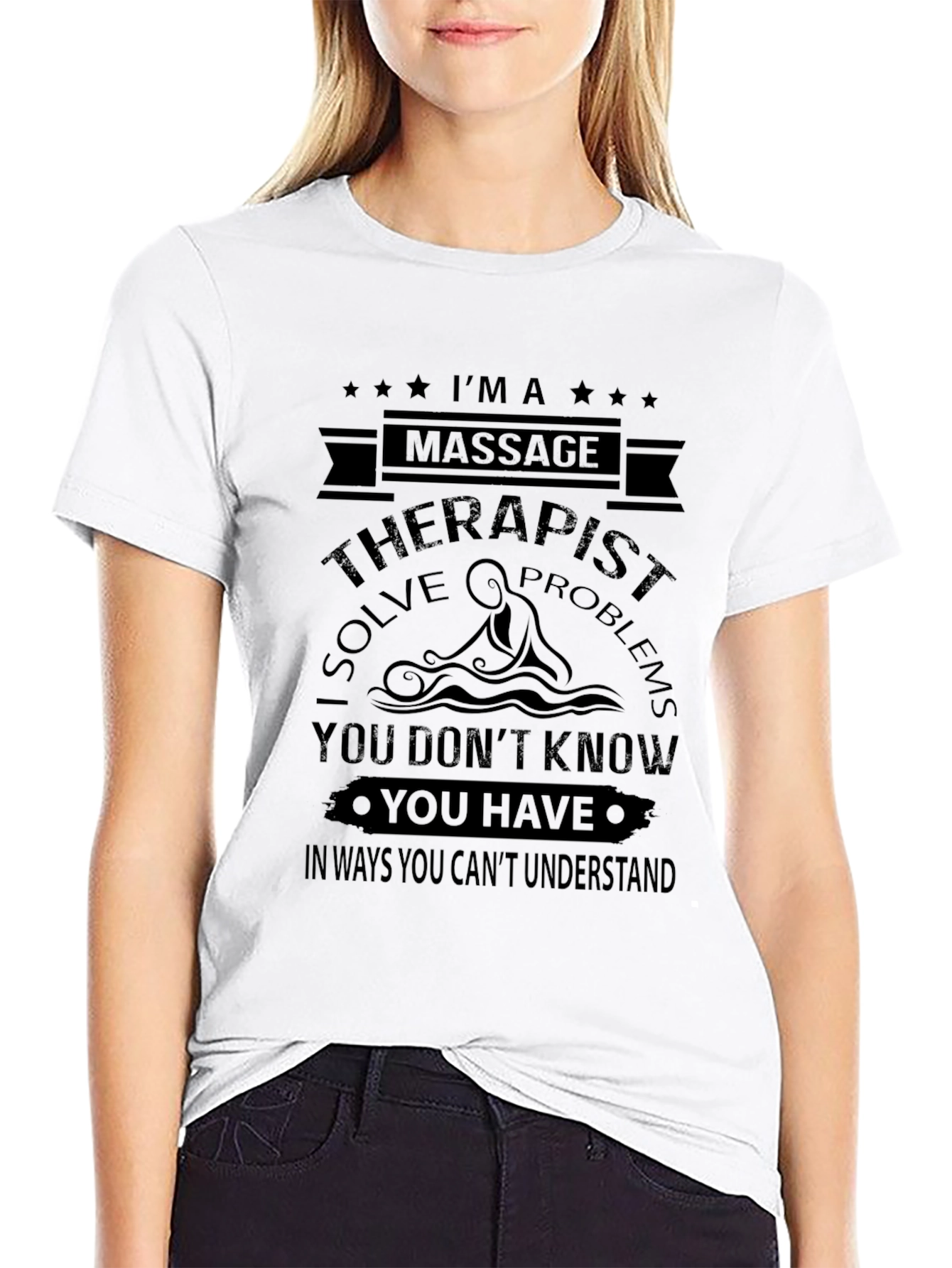 Massage Therapist Humor Graphic T-Shirt
