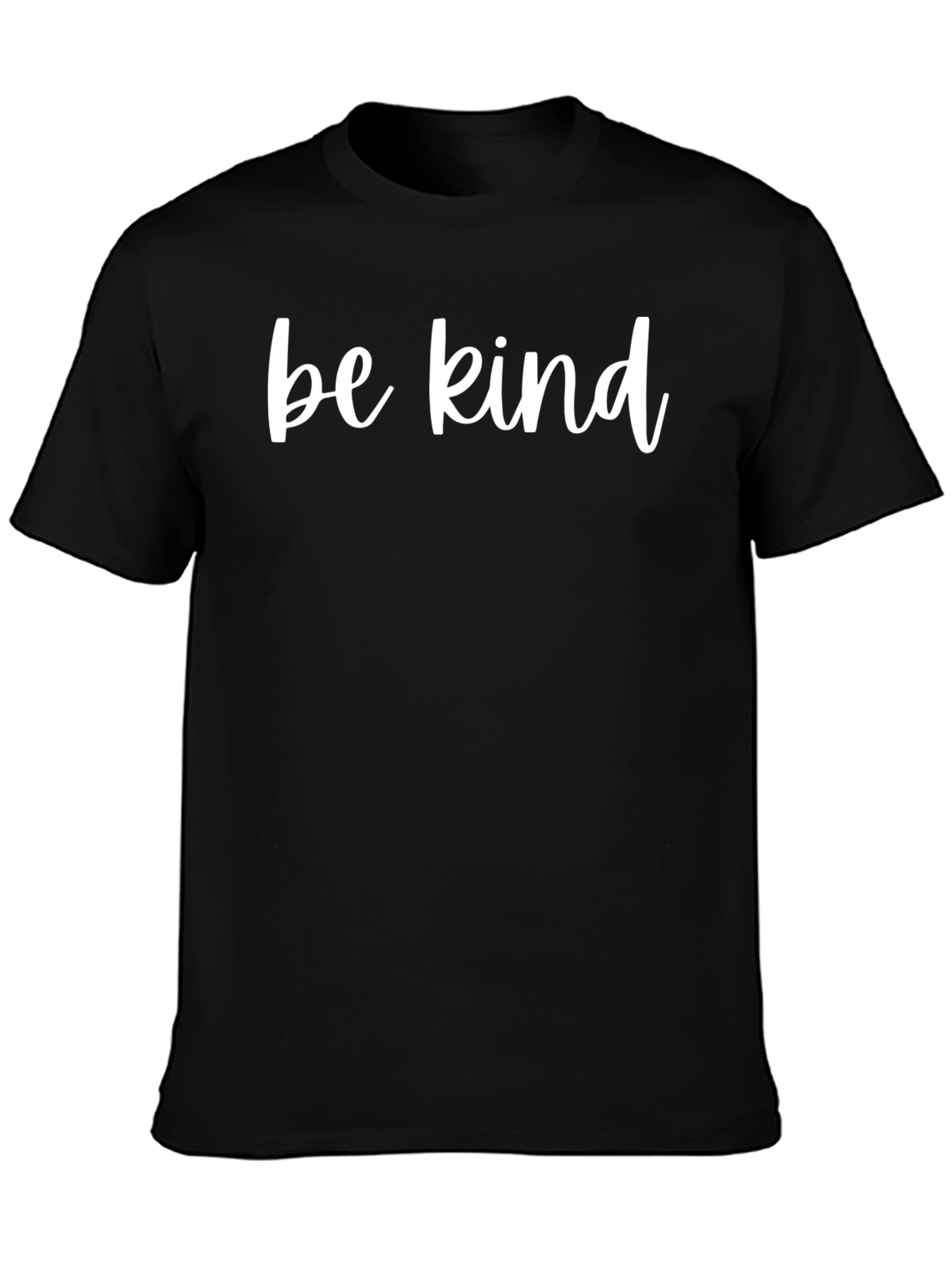 Be Kind Graphic Tee - Soft Black T-Shirt