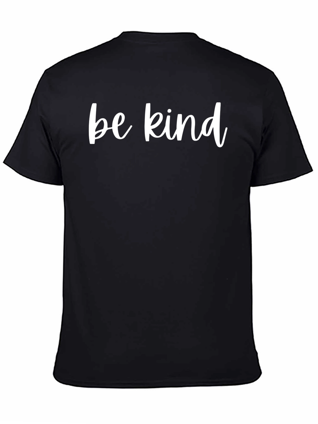 Be Kind Graphic Tee - Soft Black T-Shirt