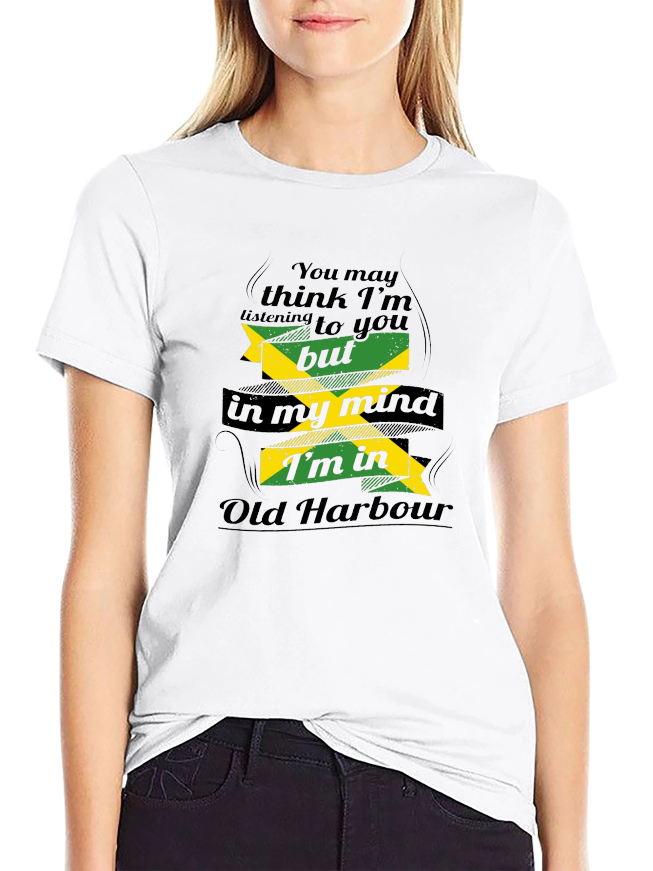 Jamaican Pride T-Shirt - Old Harbour State of Mind
