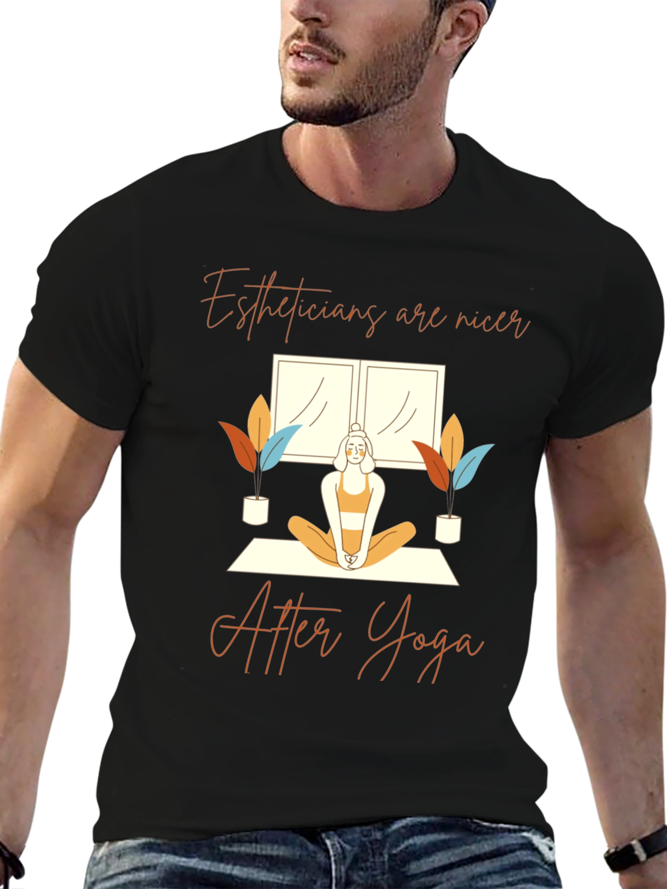 Estheticians are Nicer Yoga T-Shirt