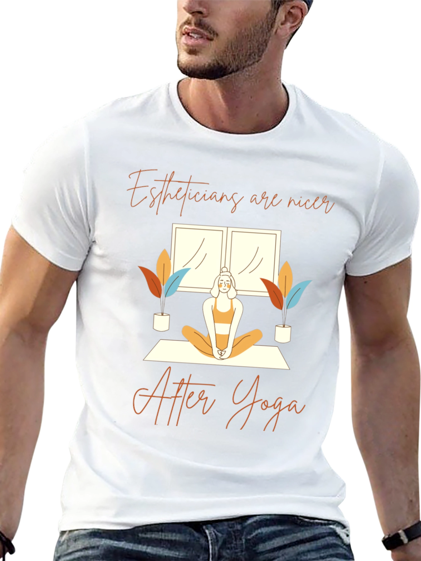Estheticians are Nicer Yoga T-Shirt