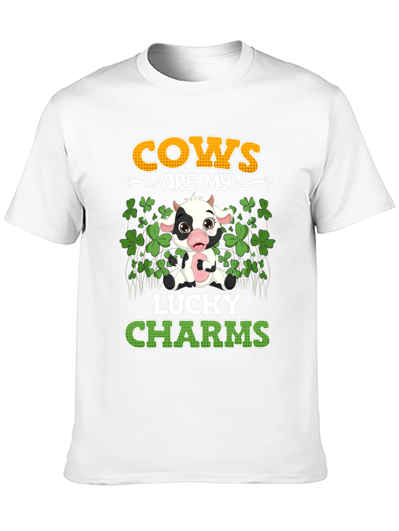Cows Are My Lucky Charms St Patricks Day T-Shirt